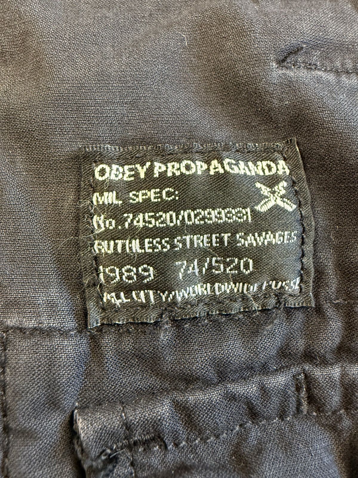 Obey Obey Propaganda Field Jacket Black Military M Size US M / EU 48-50 / 2 - 3 Thumbnail