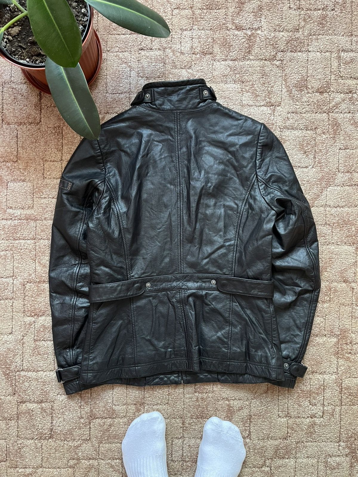 BMW Vintage Bmw Motorrad Leather F1 Racing Jacket 90's Size S / US 4 / IT 40 - 7 Thumbnail