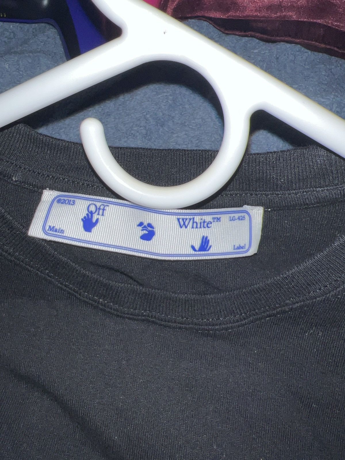 Off-White OFF-WHITE BLACK/WHITE SPRAY PAINT LONG-SLEEVE Size US XXS / EU 40 - 7 Thumbnail