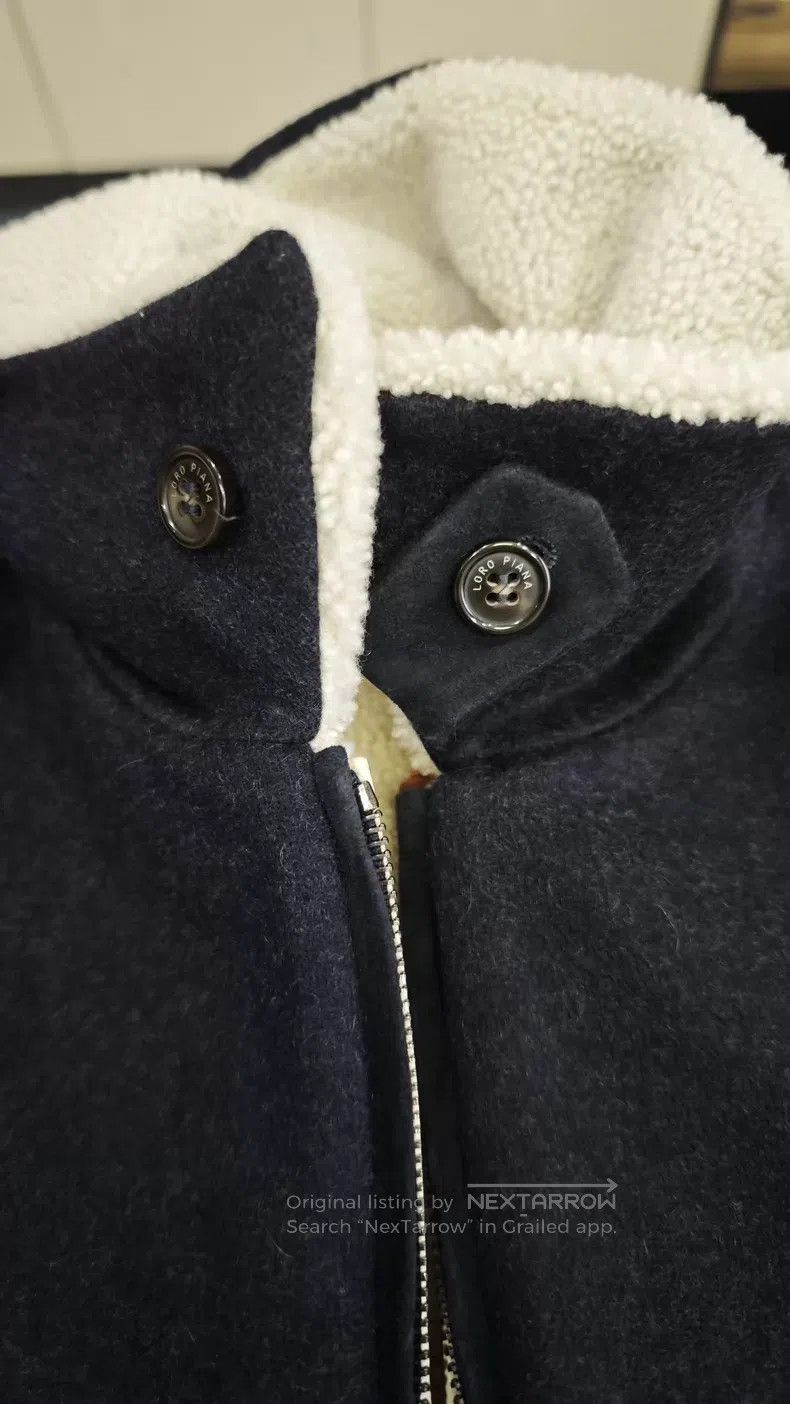 Loro Piana Loro Piana Men's Cashmere + Fur and Leather Jacket Size US S / EU 44-46 / 1 - 4 Thumbnail