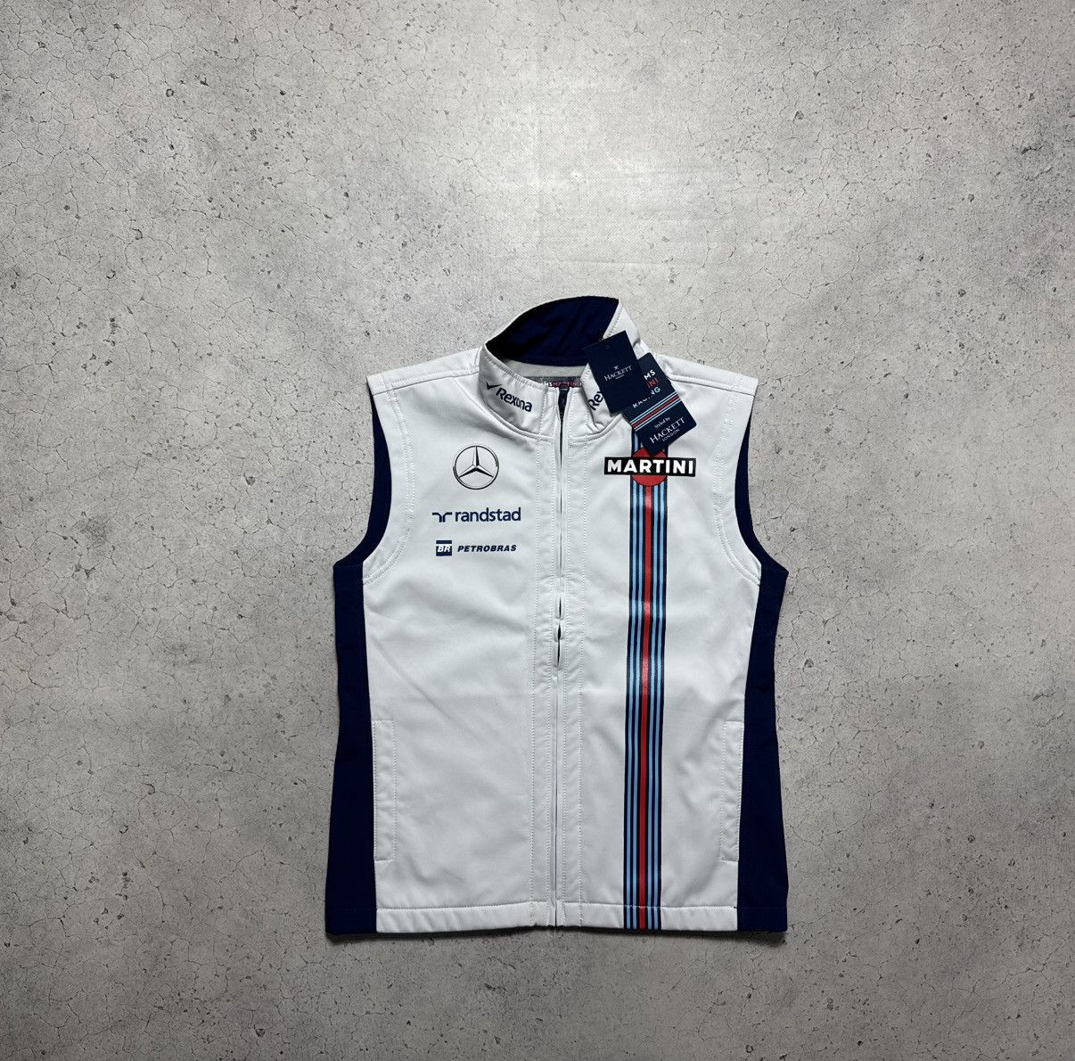Hackett Hackett Mercedes-Benz Martini Racing Vest New | Grailed