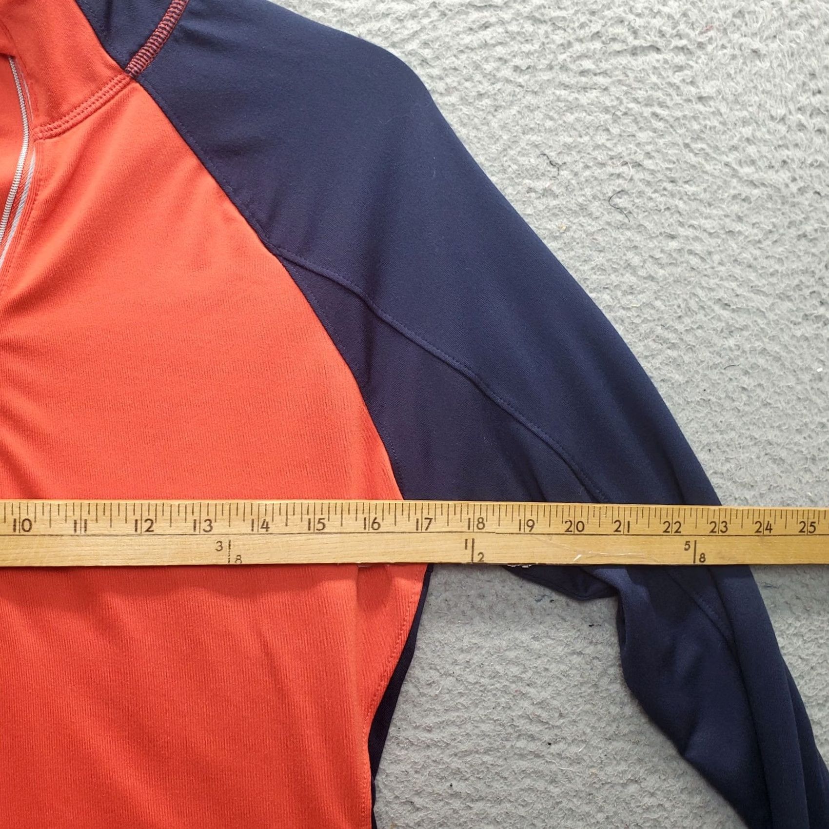 Athleta Athleta Women Size M Multicolor Slim Stretch Long Sleeve Half Zip Top Shirt Size M / US 6-8 / IT 42-44 - 7 Thumbnail