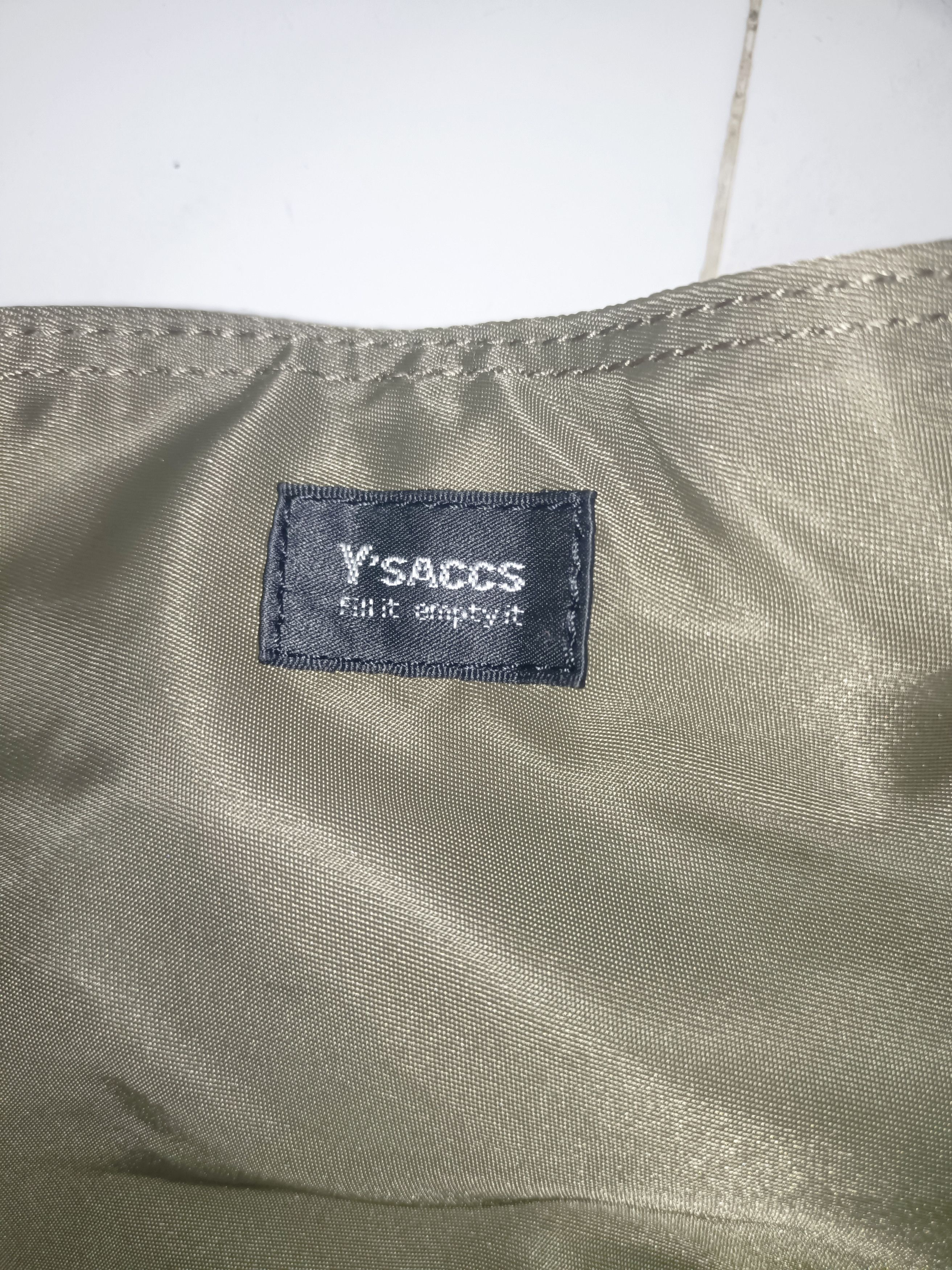 Yohji Yamamoto Yohji Yamamoto Y'Saccs Shoulder Bag Size ONE SIZE - 10 Thumbnail