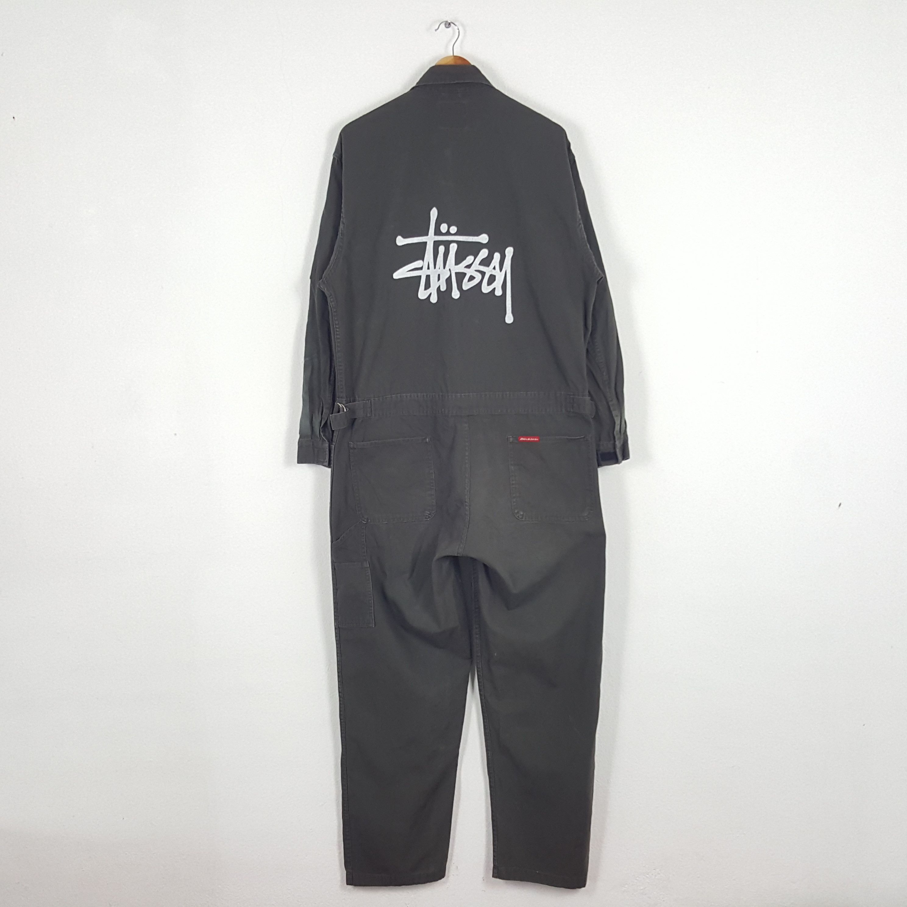 Dickies × Stussy × Vintage Vintage Dickies X Stussy American Custom Art Coverall Jacket Size US L / EU 52-54 / 3 - 1 Thumbnail