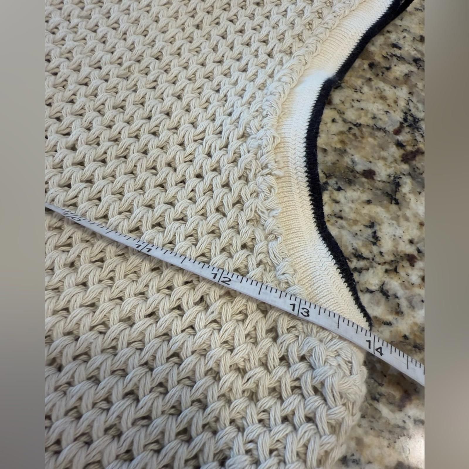 Other Three dots sleeveless beige tan knit cotton sweater SZ SM Size S / US 4 / IT 40 - 12 Thumbnail