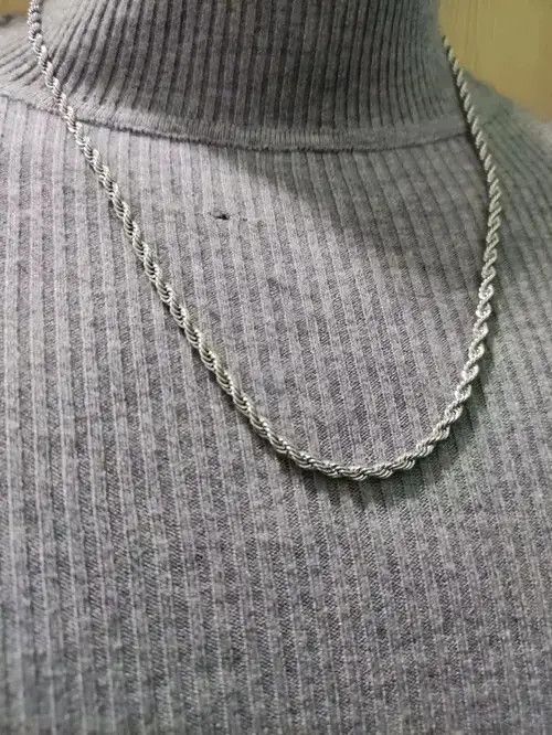 Vintage Punk gothic necklace vintage chain Size ONE SIZE - 2 Thumbnail