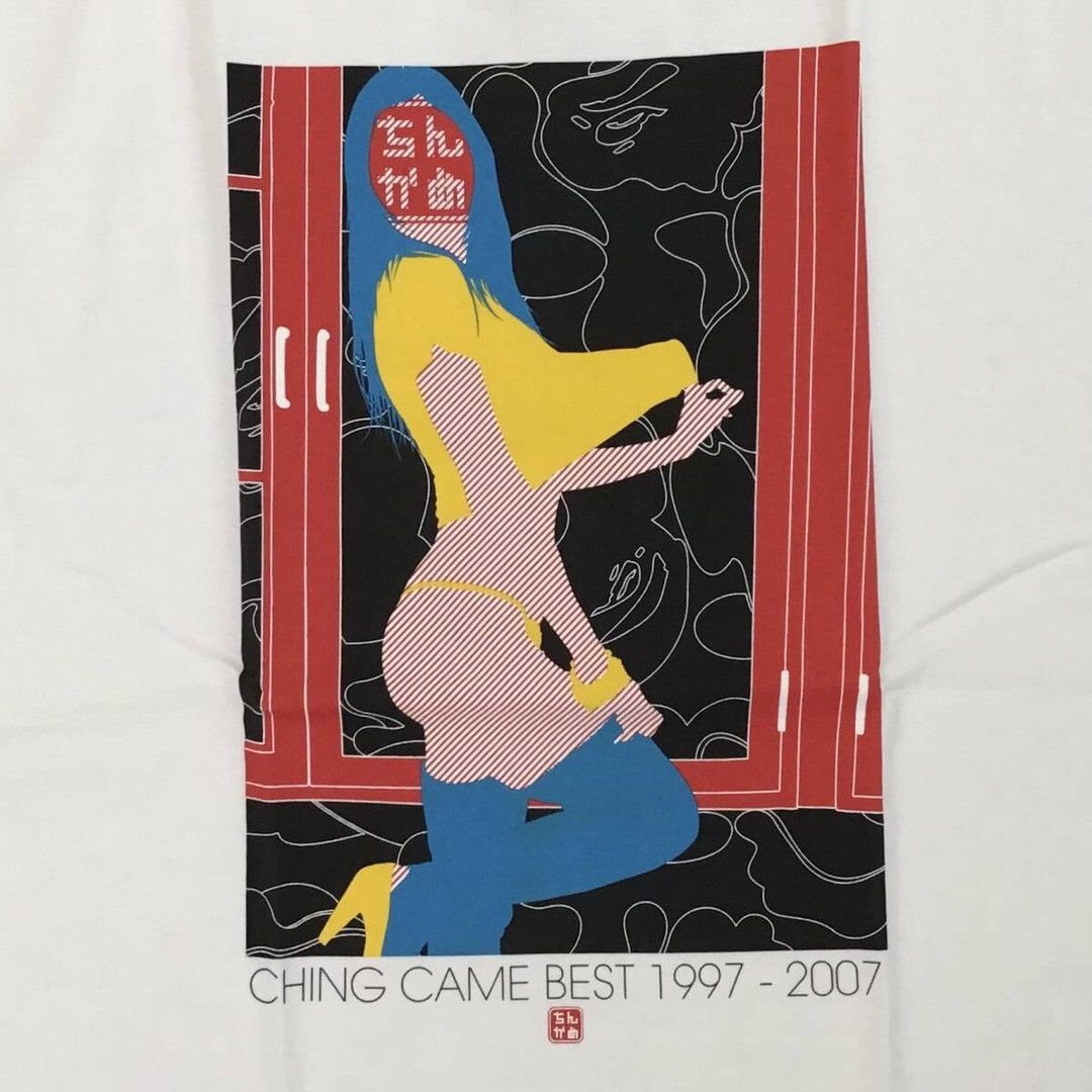 Bape 2008 Chinkame 10th Anniversary BAPE camo Art T-shirt APE Size US S / EU 44-46 / 1 - 3 Thumbnail