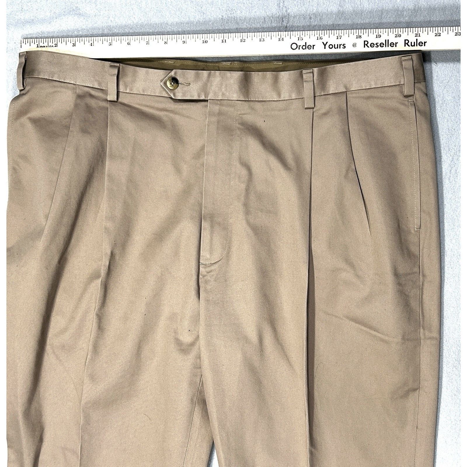 Jos. A. Bank Joseph A. Banks Traveler's Collection Cotton Khakis Pants Size US 44 / EU 60 - 4 Thumbnail