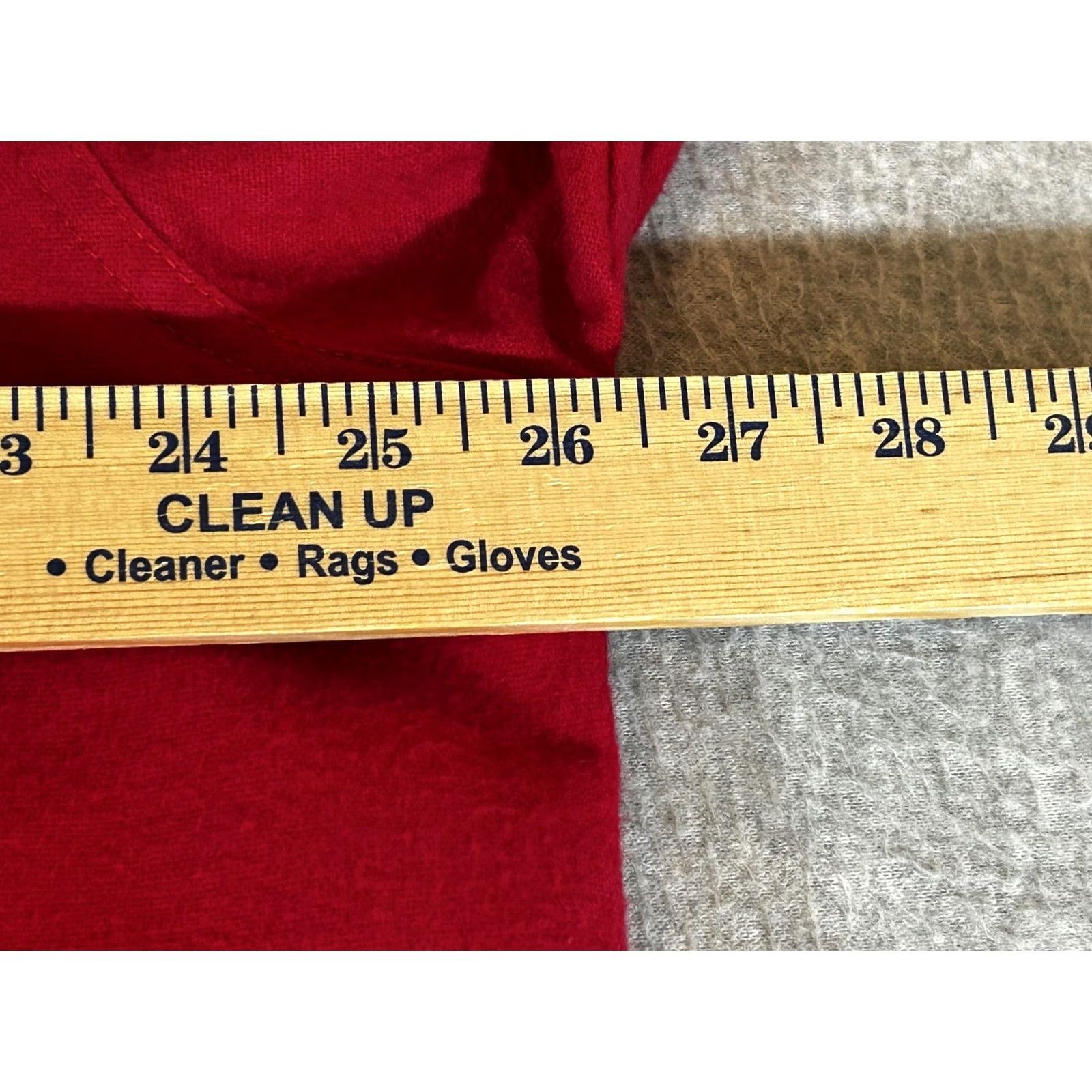 Vintage VINTAGE Flannel Shirt Mens XL Red American Edition Heavyweight 90s USA Shirt Mens XL Red Cotton Flannel Button-Up with Pockets Size US XL / EU 56 / 4 - 4 Thumbnail