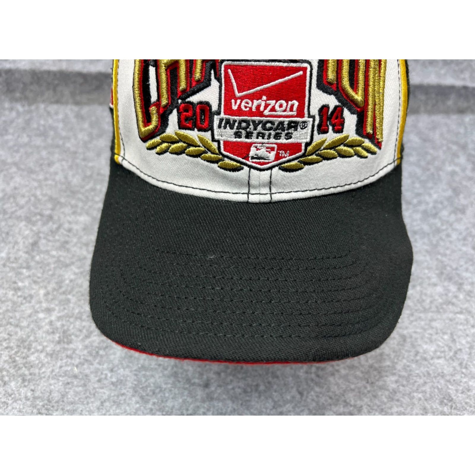 New Era New Era Champion Hat Cap Strap Back Adult Large Black Poly blend Baseball Cap Mens Size ONE SIZE - 3 Thumbnail