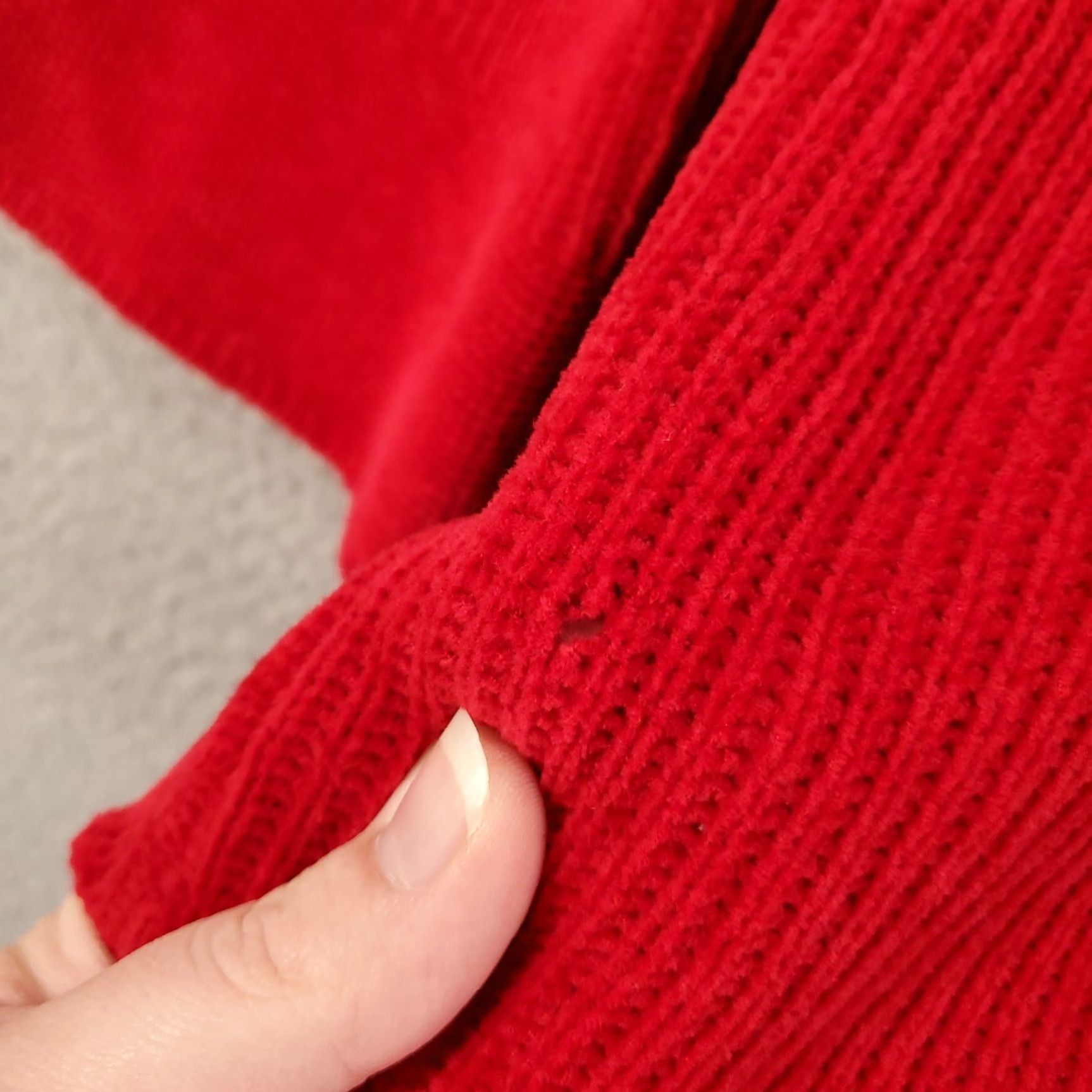 Eileen Fisher Eileen Fisher Sweater Women XS Red Solid Knit Long Sleeve Pullover V-Neck Casual Womens Size XS / US 0-2 / IT 36-38 - 4 Thumbnail