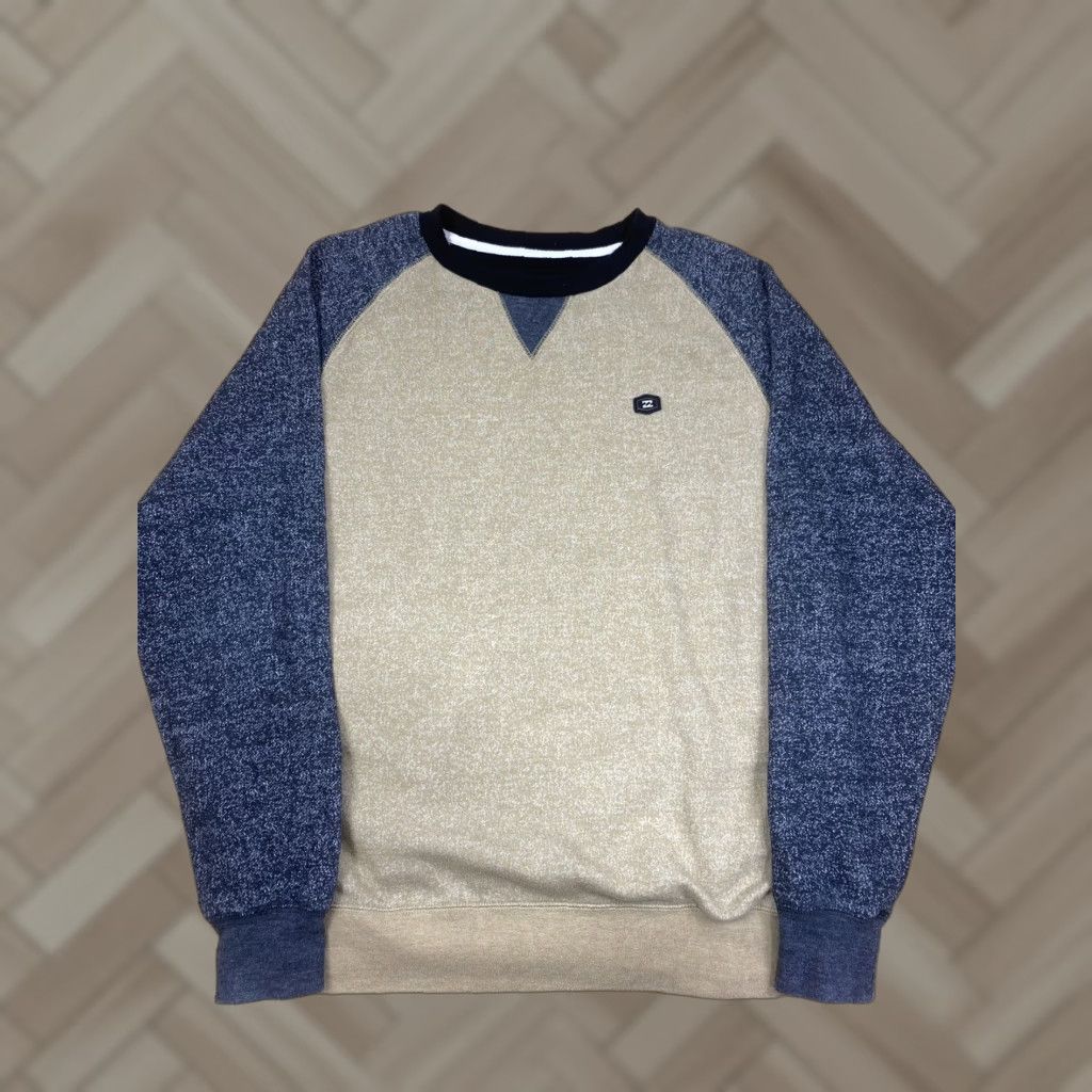 Billabong Billabong Sweatshirt Pullover M Gray Casual Men Size US M / EU 48-50 / 2 - 1 Thumbnail