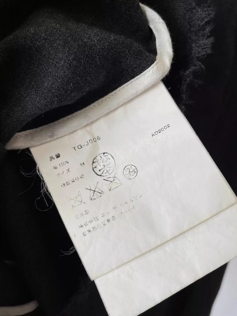 Comme des Garcons Comme Des Garcons Short coat with doll collar and raw edge Size M / US 6-8 / IT 42-44 - 5 Thumbnail