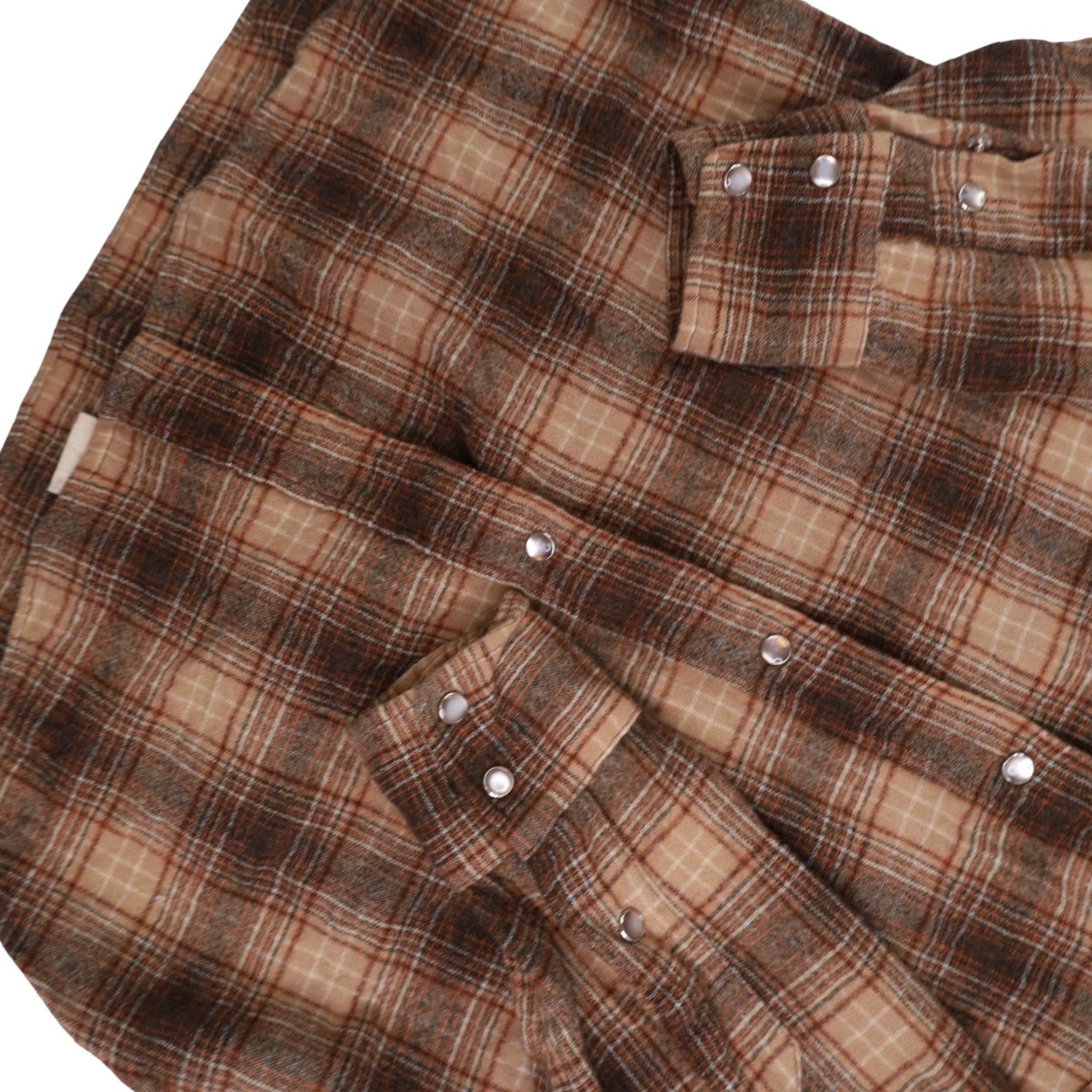 Pendleton VINTAGE Pendleton Mens Shirt Western Wool Pearl Snap Long Sleeve M Brown Men Size US M / EU 48-50 / 2 - 4 Thumbnail