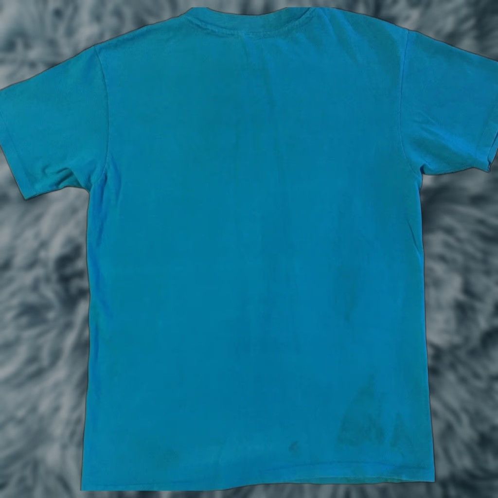 Apple VINTAGE ADP Shirt Mens L Blue 80s Distressed Cotton Single Stitch Windows Microsoft Nike Lyrics? (Note: Ensure only original words used; no new words) Size US L / EU 52-54 / 3 - 1 Thumbnail