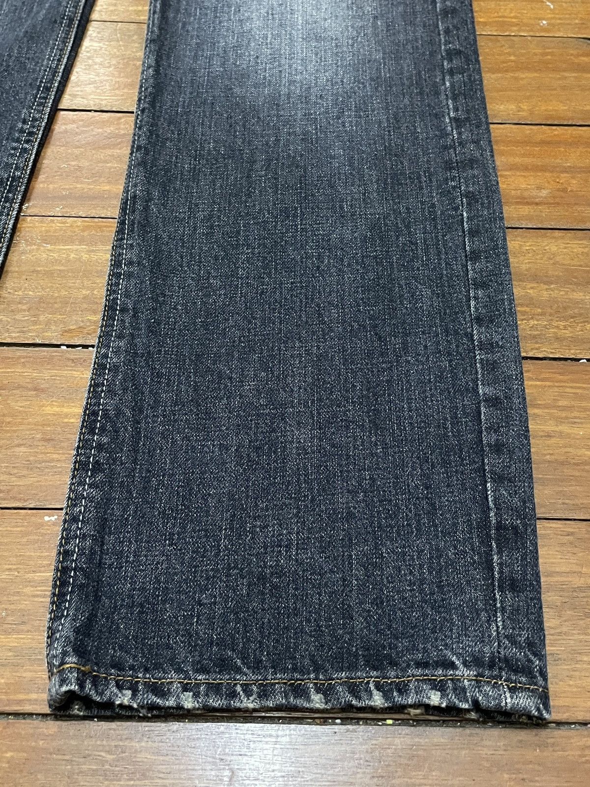 14th Addiction Rare Design Vintage Brand Wild Life Naked Girl Jeans 1990s Size US 35 - 6 Thumbnail