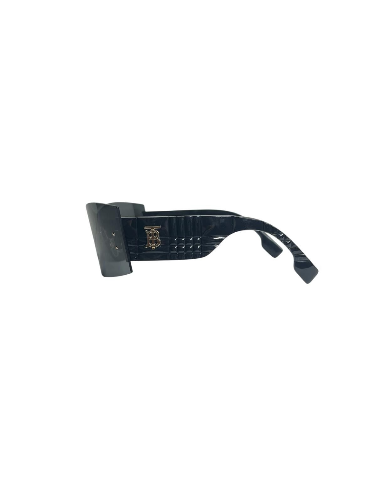 Burberry Burberry Shield Visor Sunglasses TB Logo Black Size ONE SIZE - 4 Thumbnail