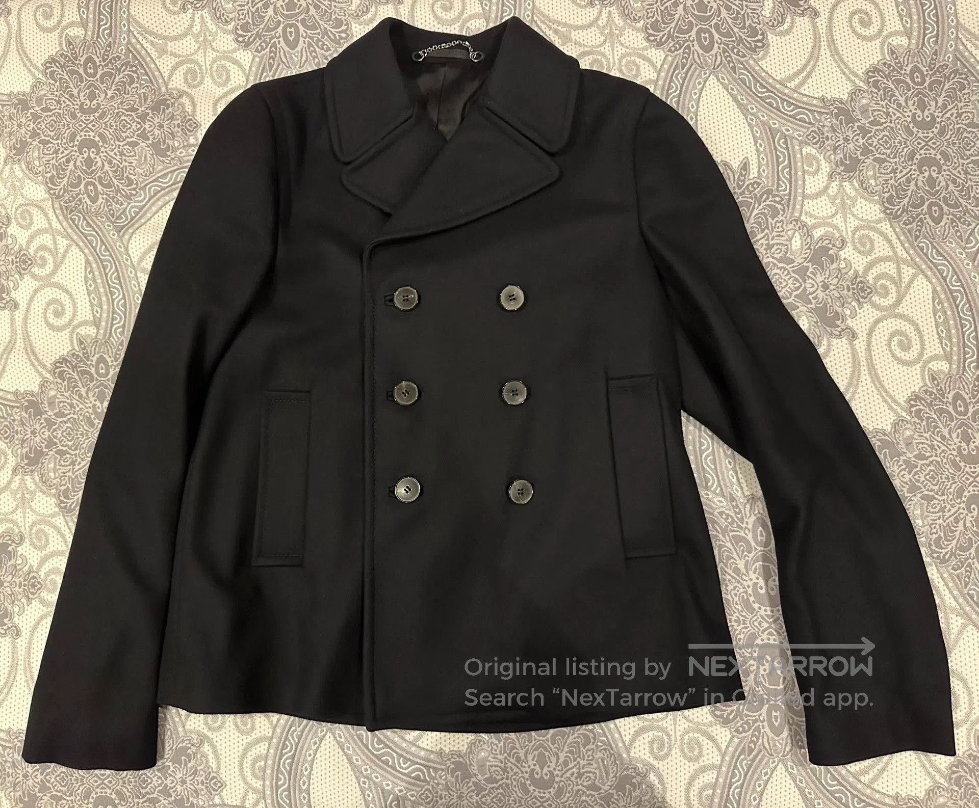 Valentino Valentino Men's Wool Coat Size 52. Size US L / EU 52-54 / 3 - 1 Thumbnail