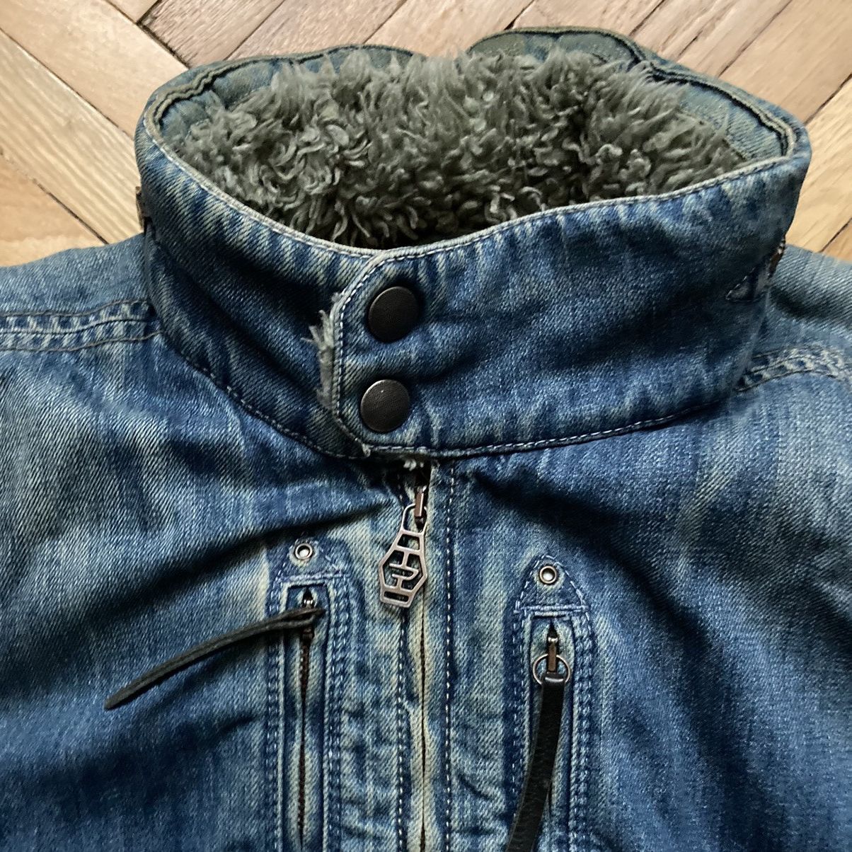 Diesel ‼️Rare‼️Vintage Sample Warm Diesel Denim Jacket Made in Italy Size US L / EU 52-54 / 3 - 14 Thumbnail