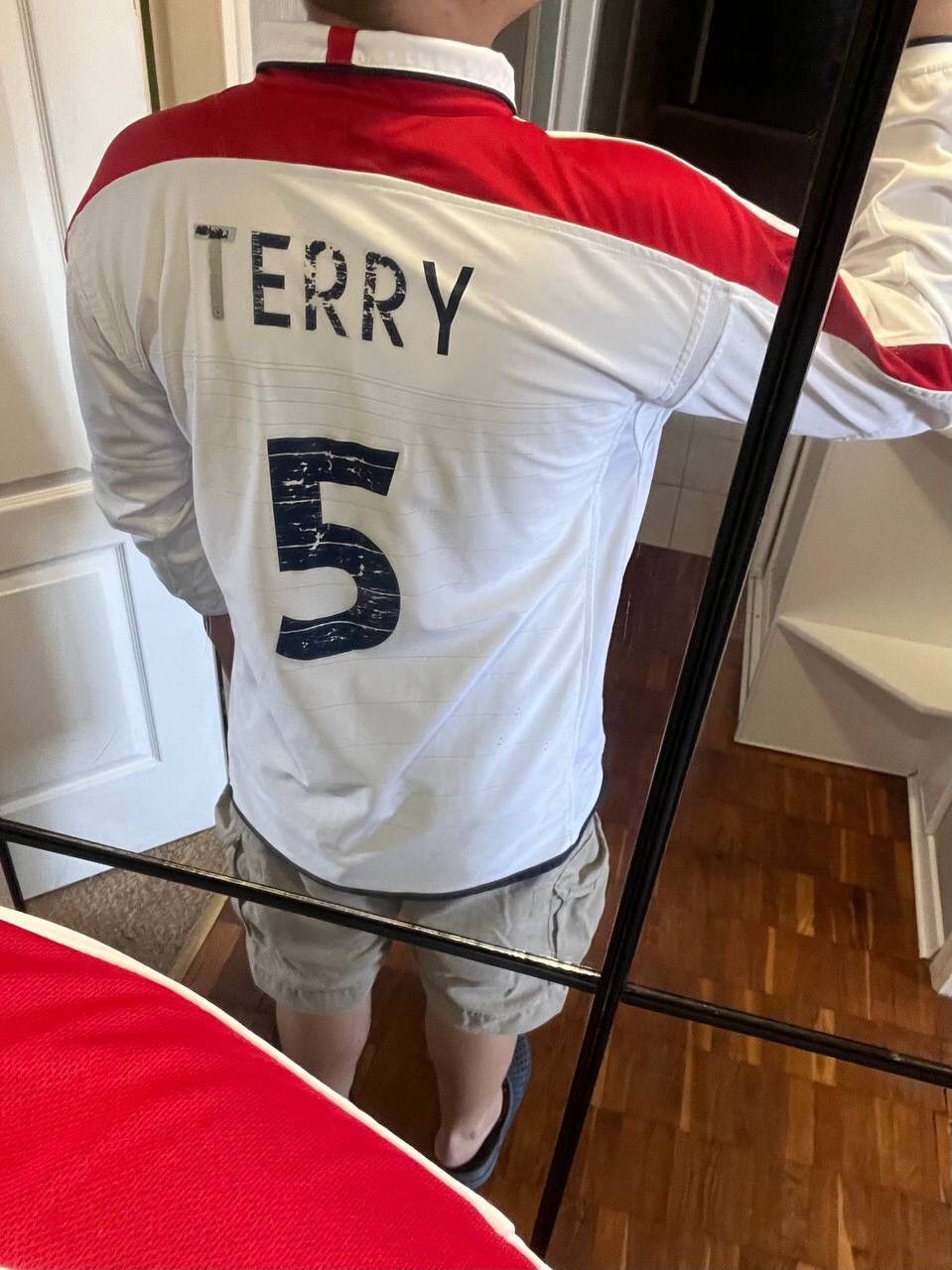 Umbro × Vintage Umbro England 2003 2005 Terry #5 Long Sleeve Jersey Size US L / EU 52-54 / 3 - 10 Thumbnail