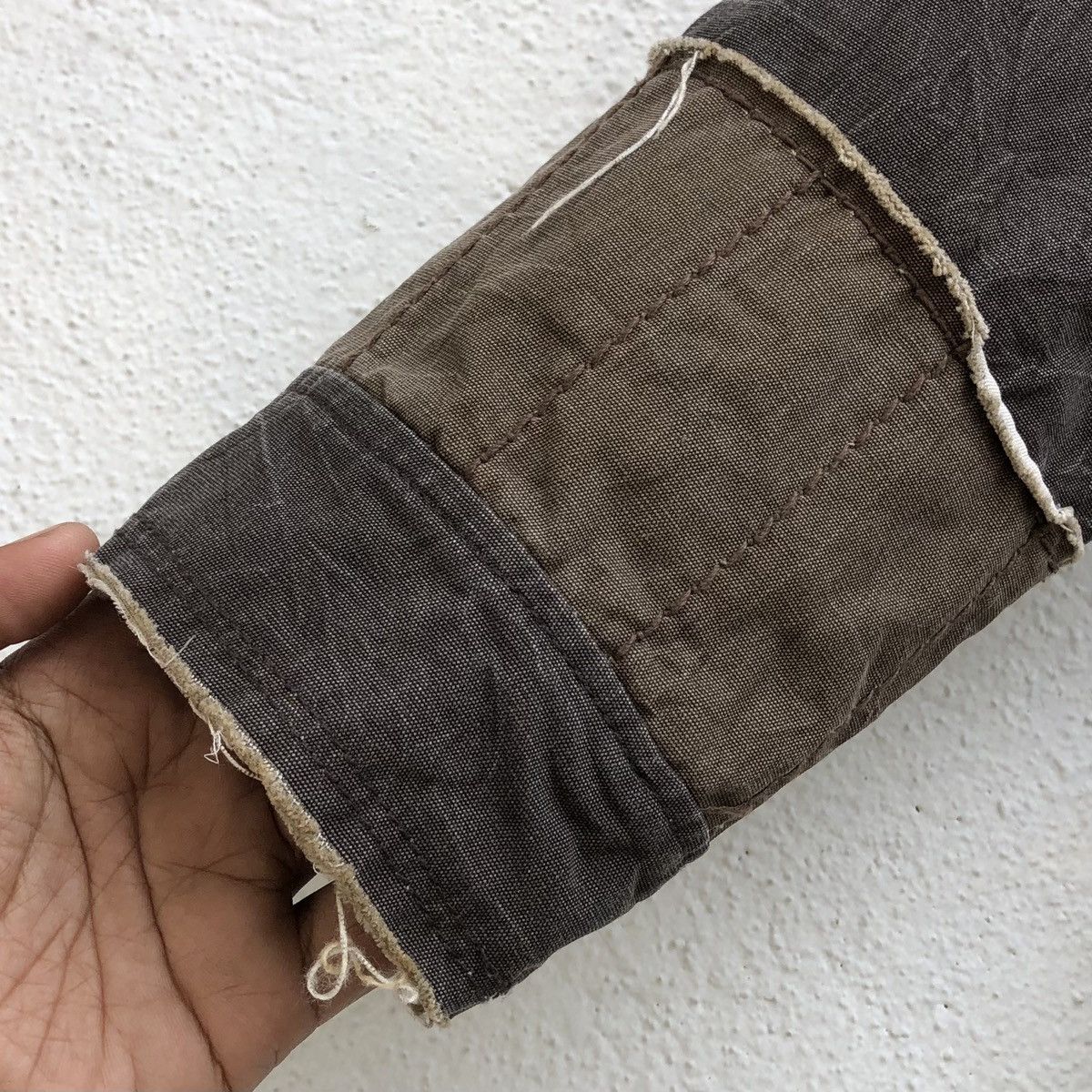 Japanese Brand Vintage Field Town Plus Patchwork Distressed Design Jacket Size US L / EU 52-54 / 3 - 14 Thumbnail