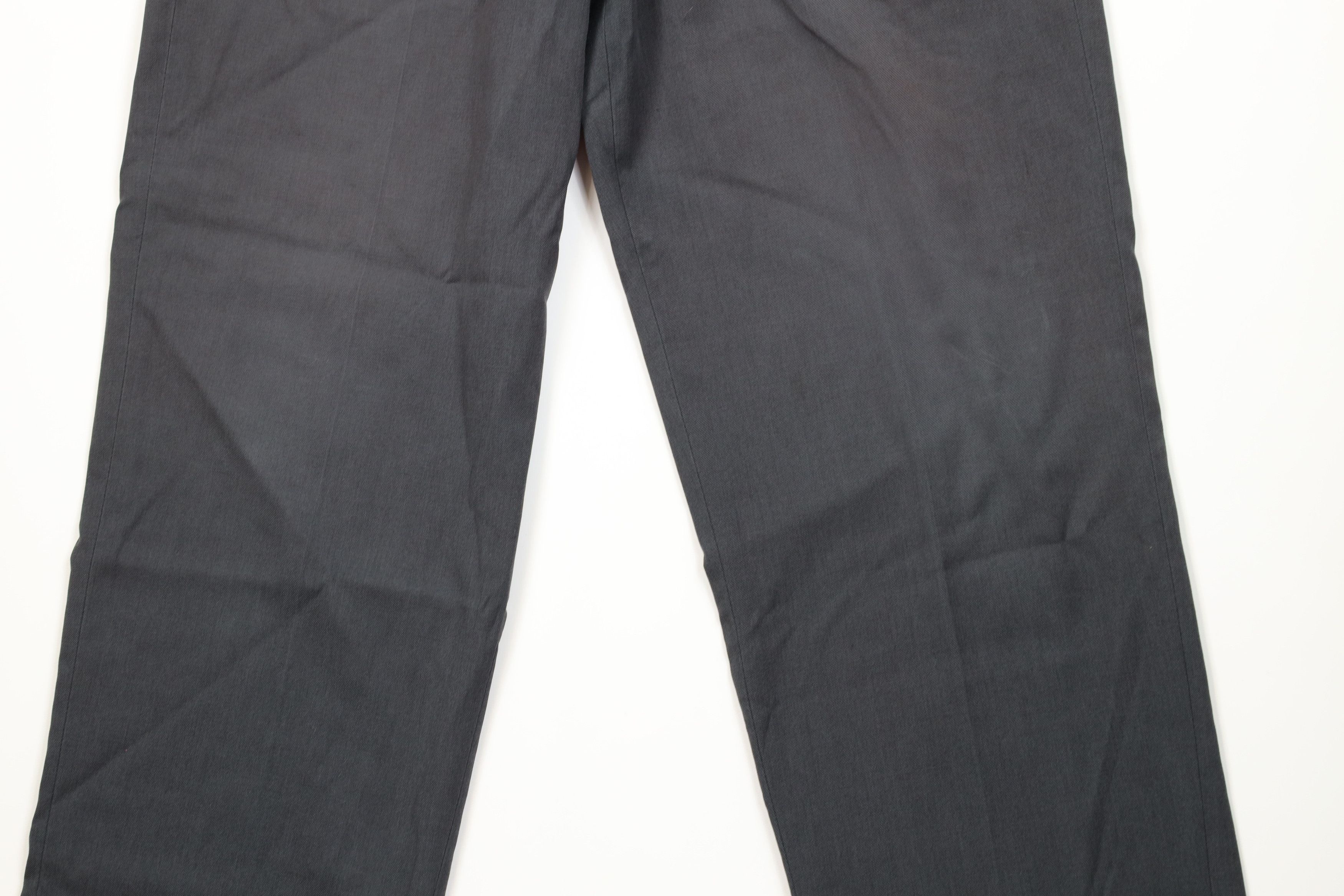 Vintage Y2K Streetwear Wide Leg Chino Pants Trousers Dark Gray Size US 34 / EU 50 - 3 Thumbnail