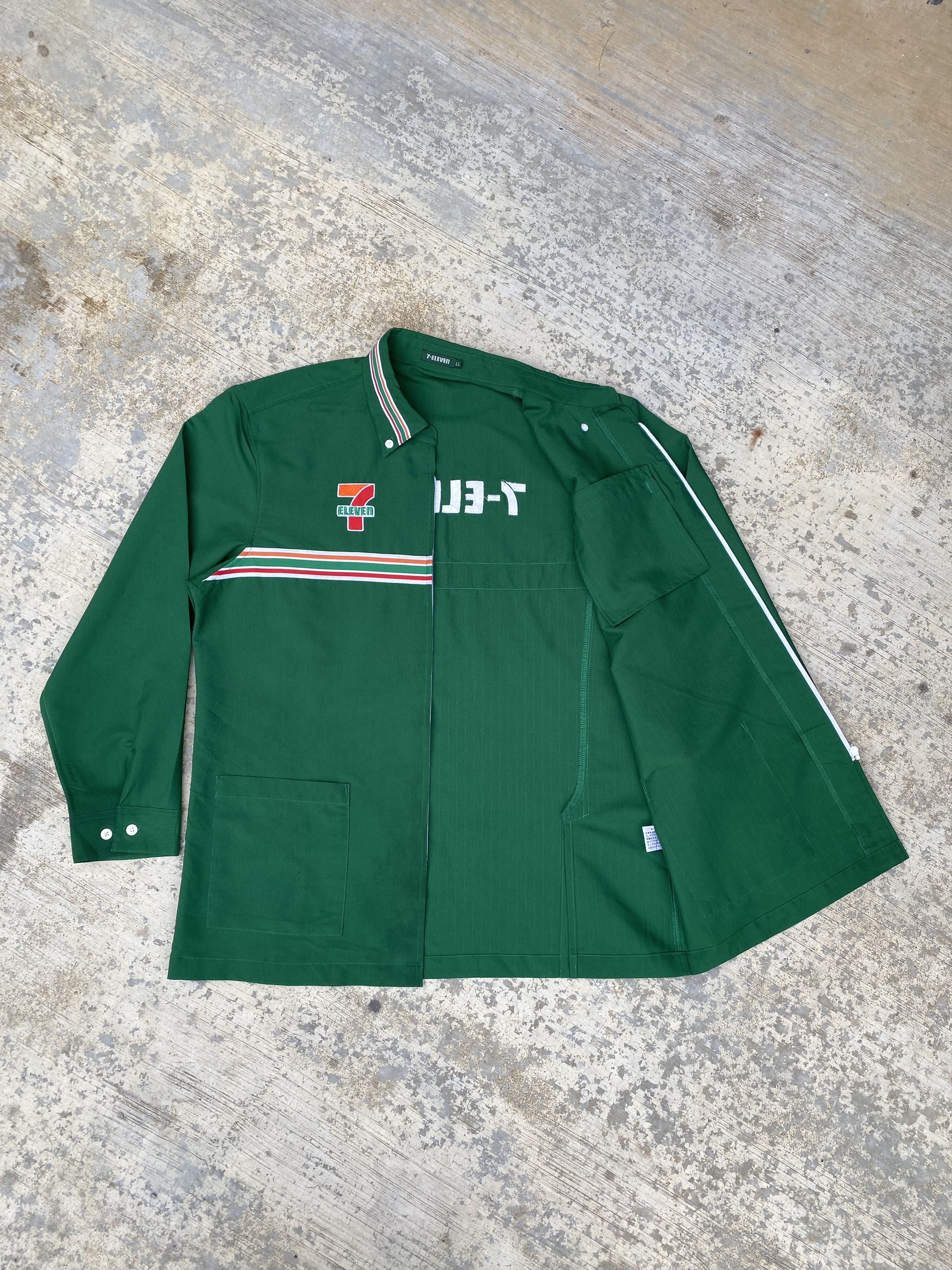 Uniform Wares Vintage 7-eleven woven spellout workshirt uniform Size US M / EU 48-50 / 2 - 3 Thumbnail