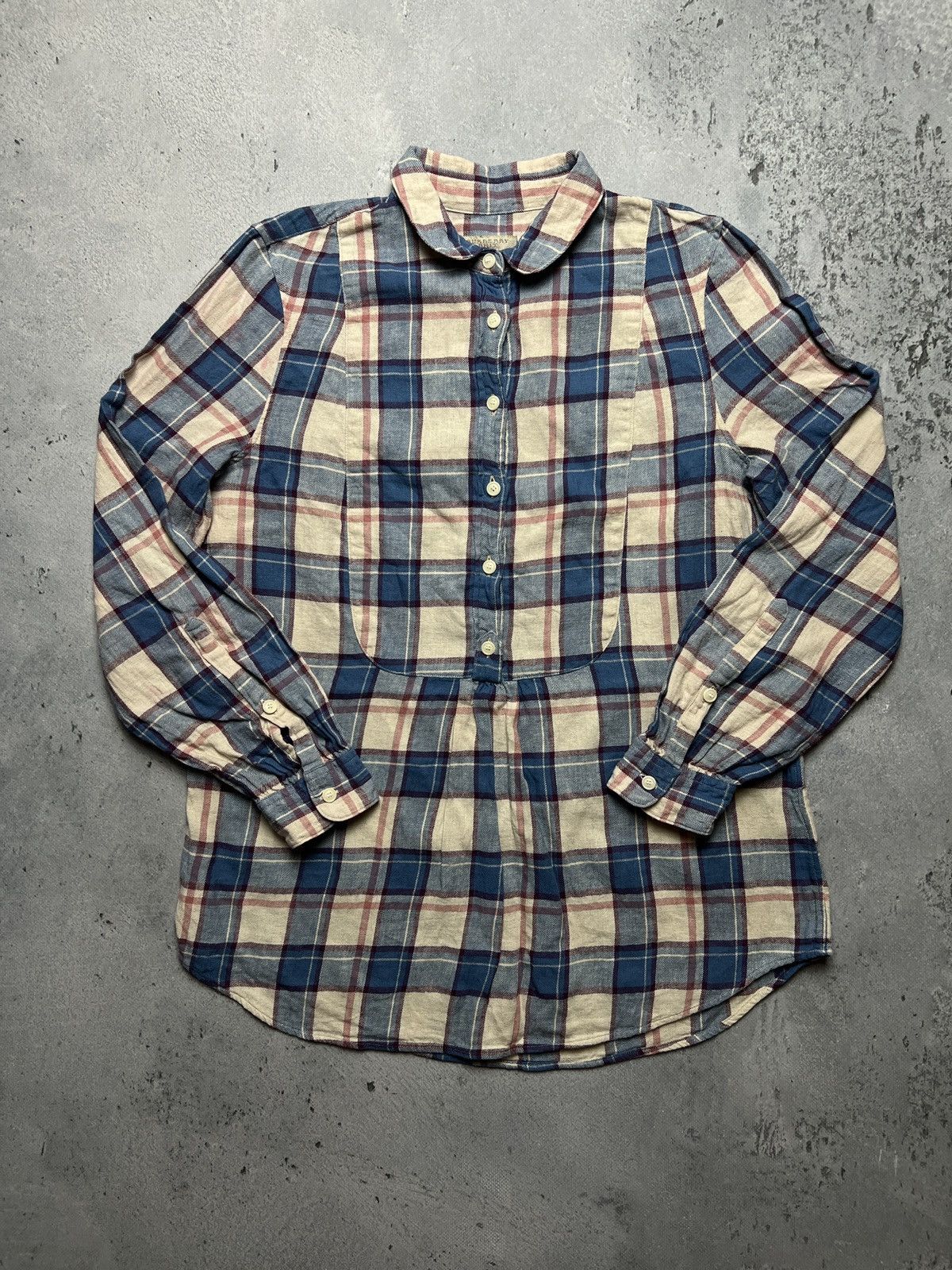 Burberry Burberry Brit Nova Check Shirt Blouses Vintage y2k Size M / US 6-8 / IT 42-44 - 1 Thumbnail