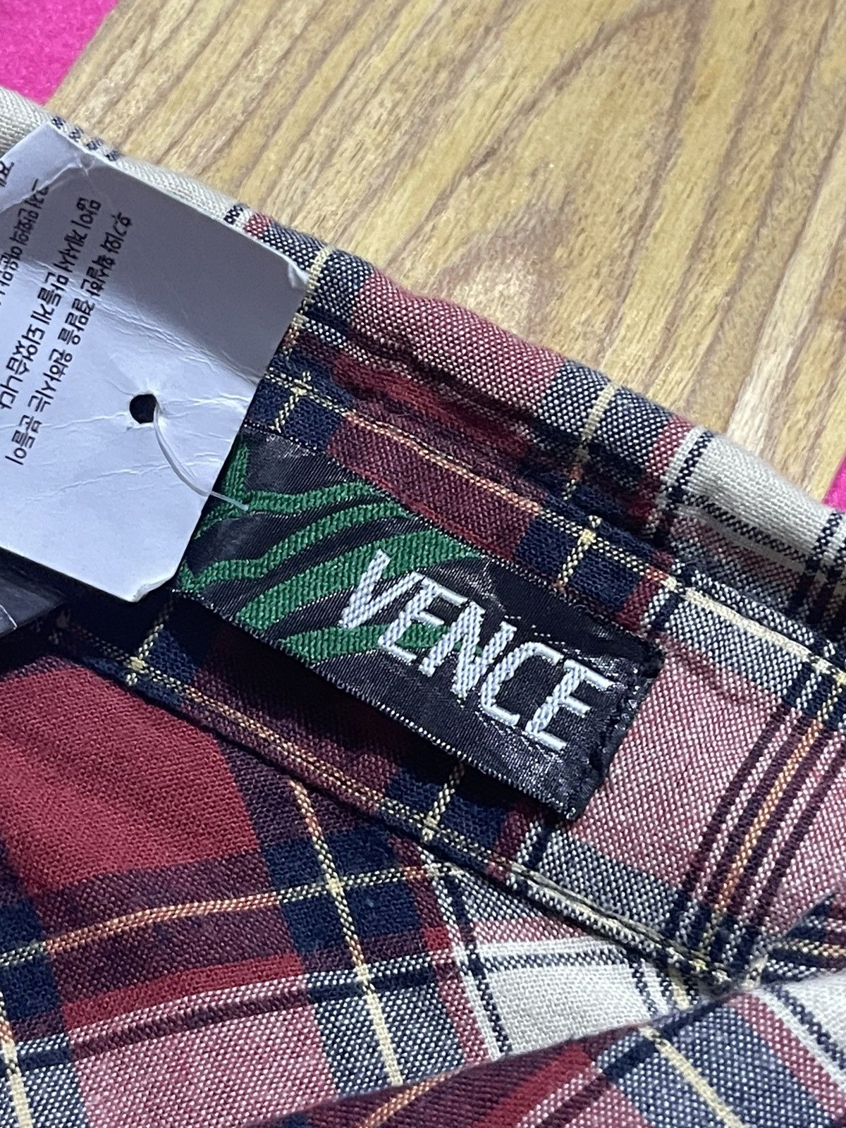 If Six Was Nine Y2K VENCE long sleeve checkered shirt Size US S / EU 44-46 / 1 - 8 Thumbnail