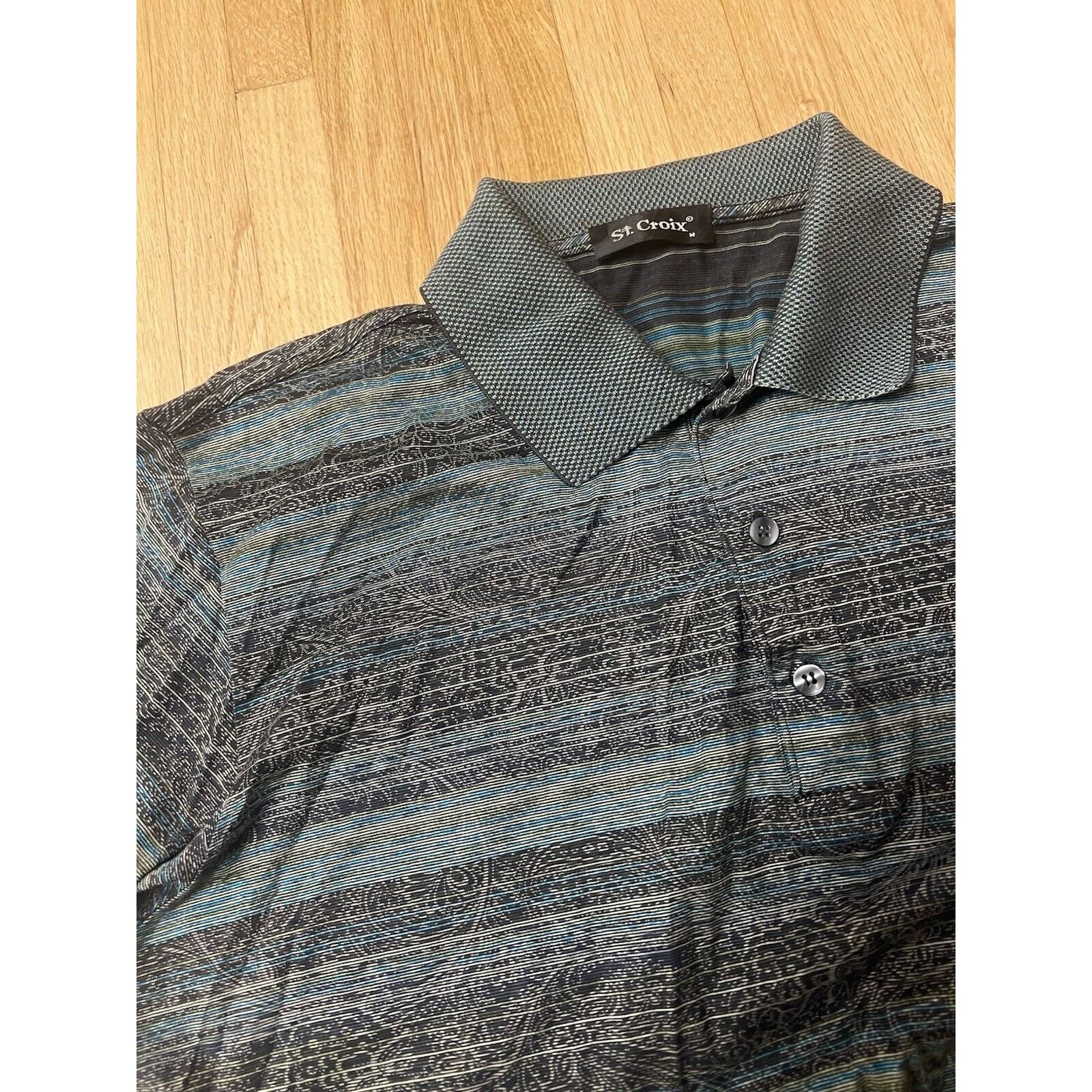 St. Croix Vintage St. Croix Mens Polo Shirt Size Medium Cotton Golf Size US M / EU 48-50 / 2 - 2 Thumbnail