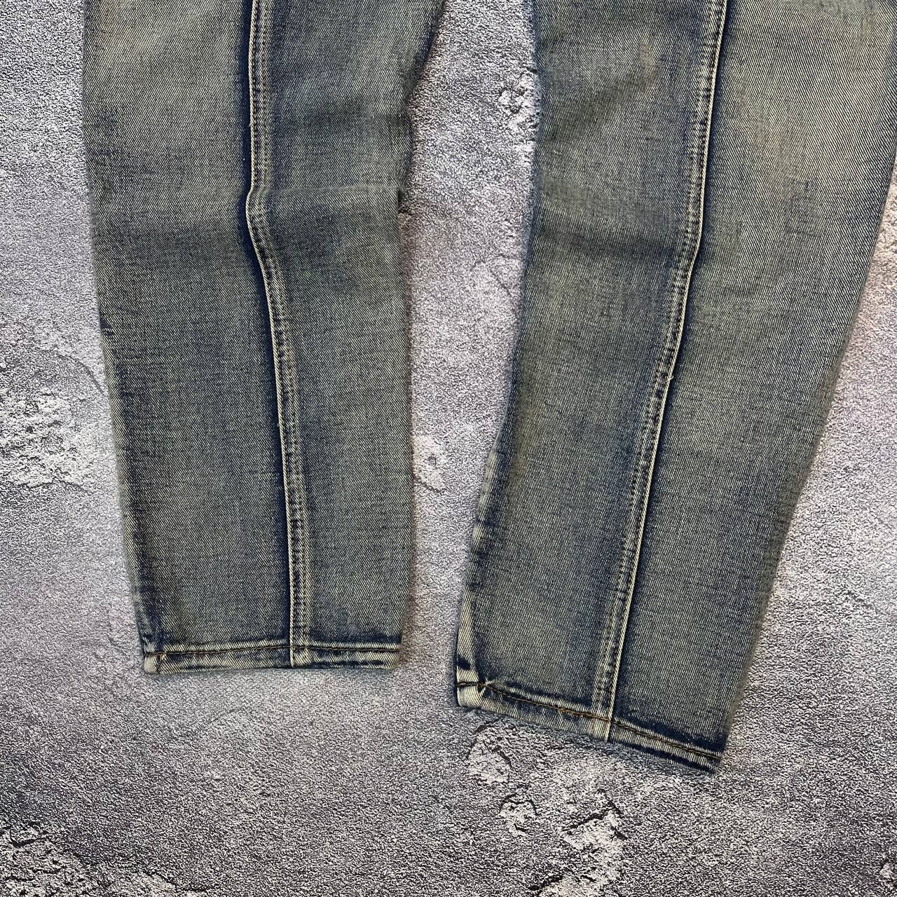Hysteric Glamour Jeans Dirty Pants Faded Crash Denim Thrashed Y2K Distressed Size US 33 - 6 Thumbnail