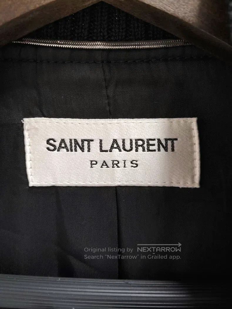 Saint Laurent Paris Saint Laurent Paris Tiger-Eagle Silk Jacket Size US S / EU 44-46 / 1 - 5 Thumbnail