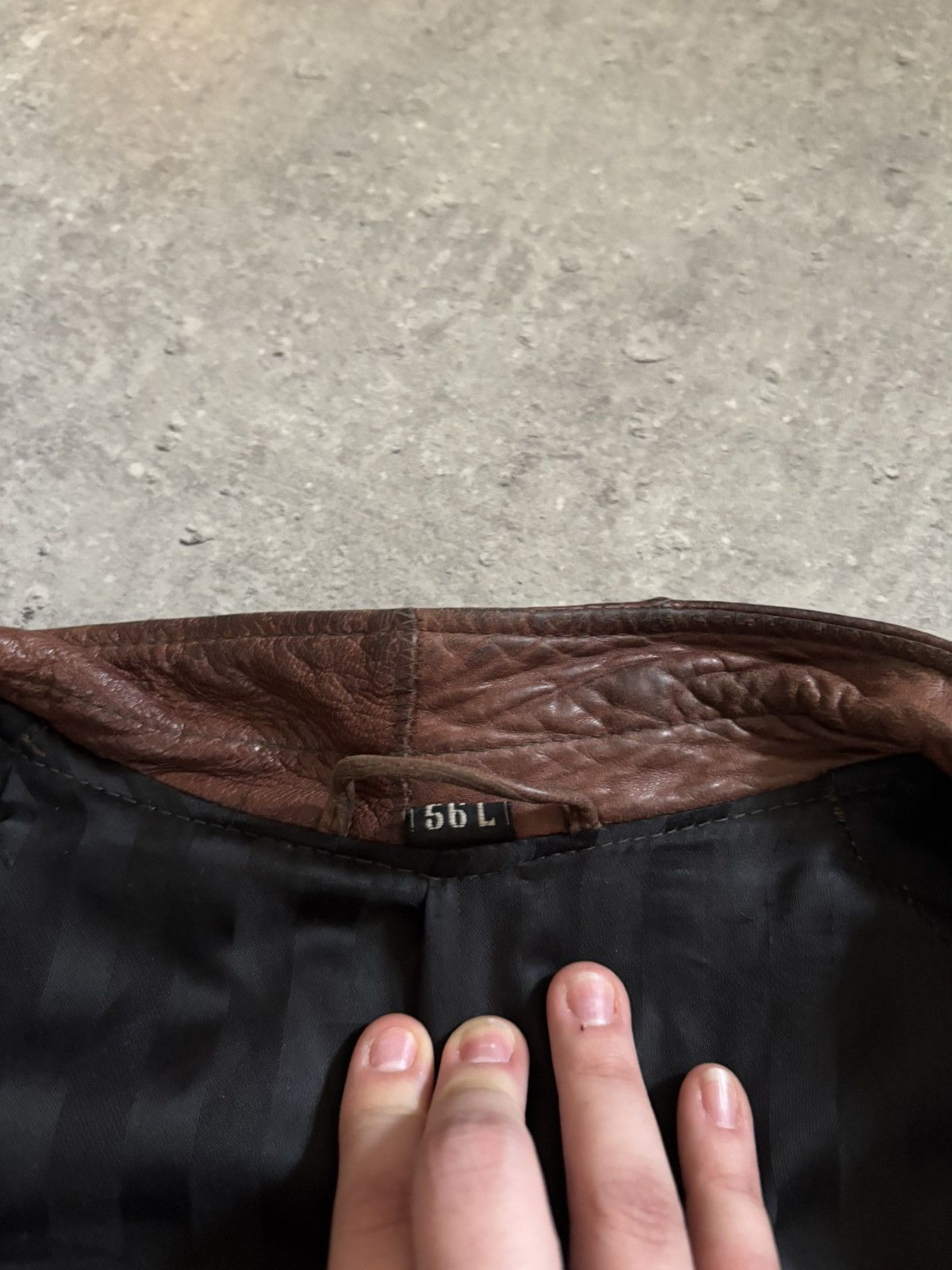 Vintage Real Leather Vintage Boxy Leather Jacket Y2K Streetwear L Size US L / EU 52-54 / 3 - 14 Thumbnail