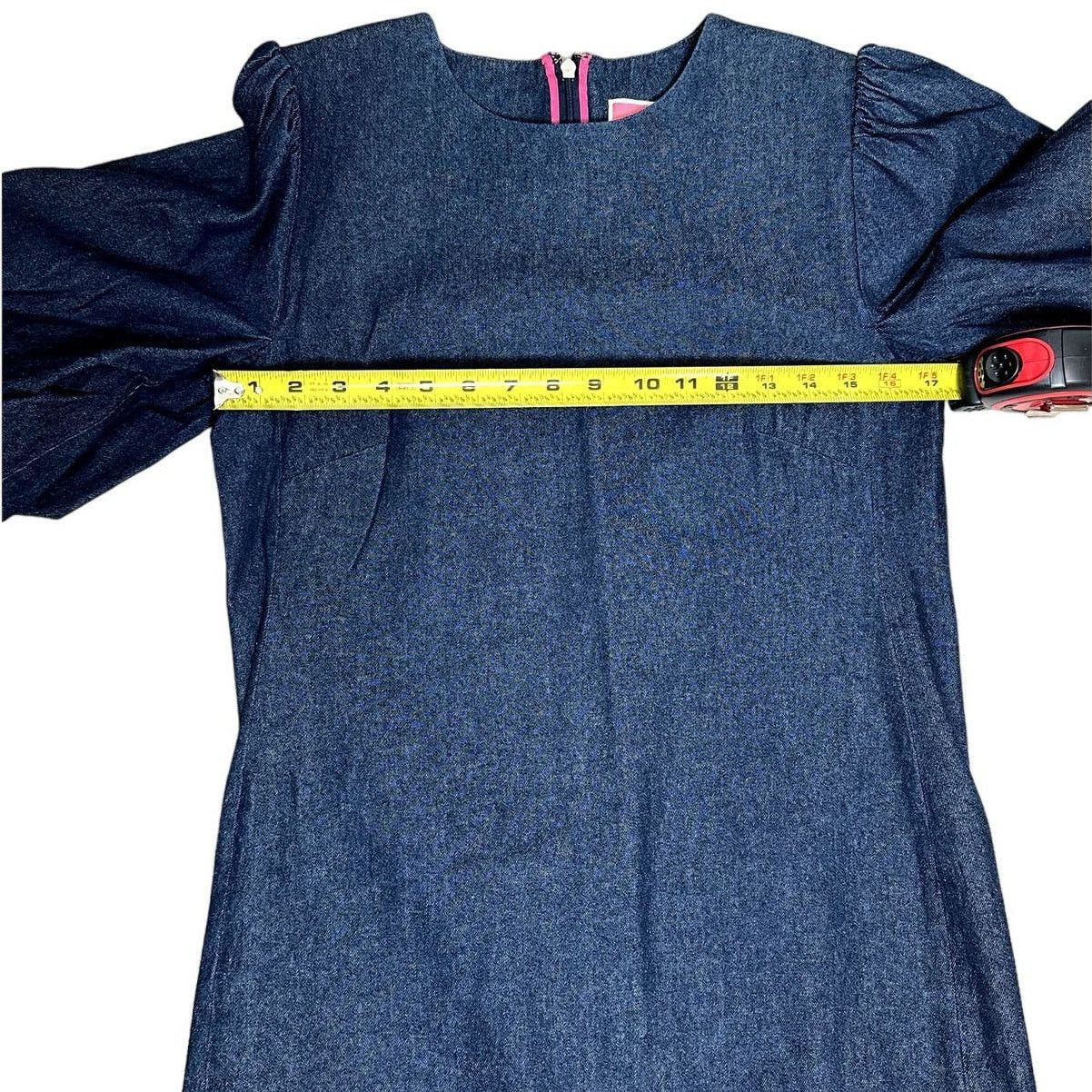 Kate Spade Kate Spade Denim Taxi Casual Dress Indigo Size 6 Size M / US 6-8 / IT 42-44 - 10 Thumbnail