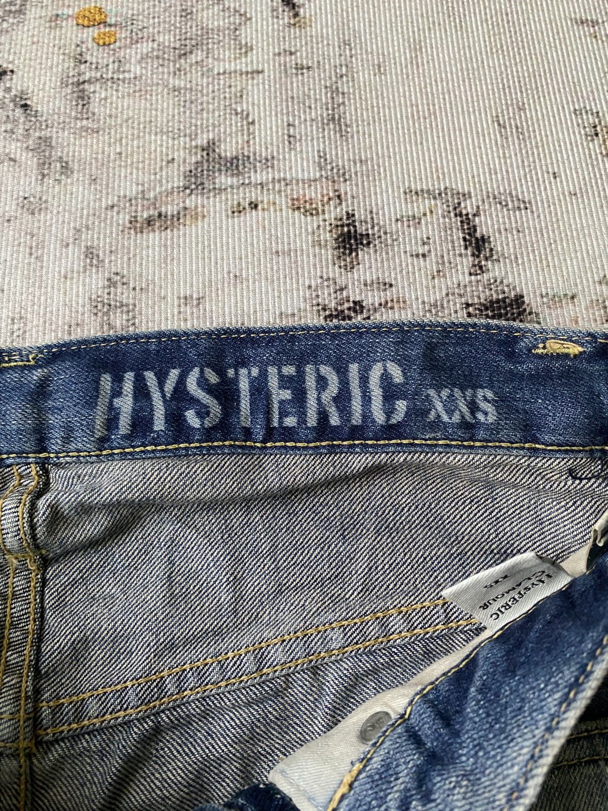 Hysteric Glamour Hysteric Glamour Japan Distressed Patchwork Selvedge Denim Size US 28 / EU 44 - 18 Thumbnail