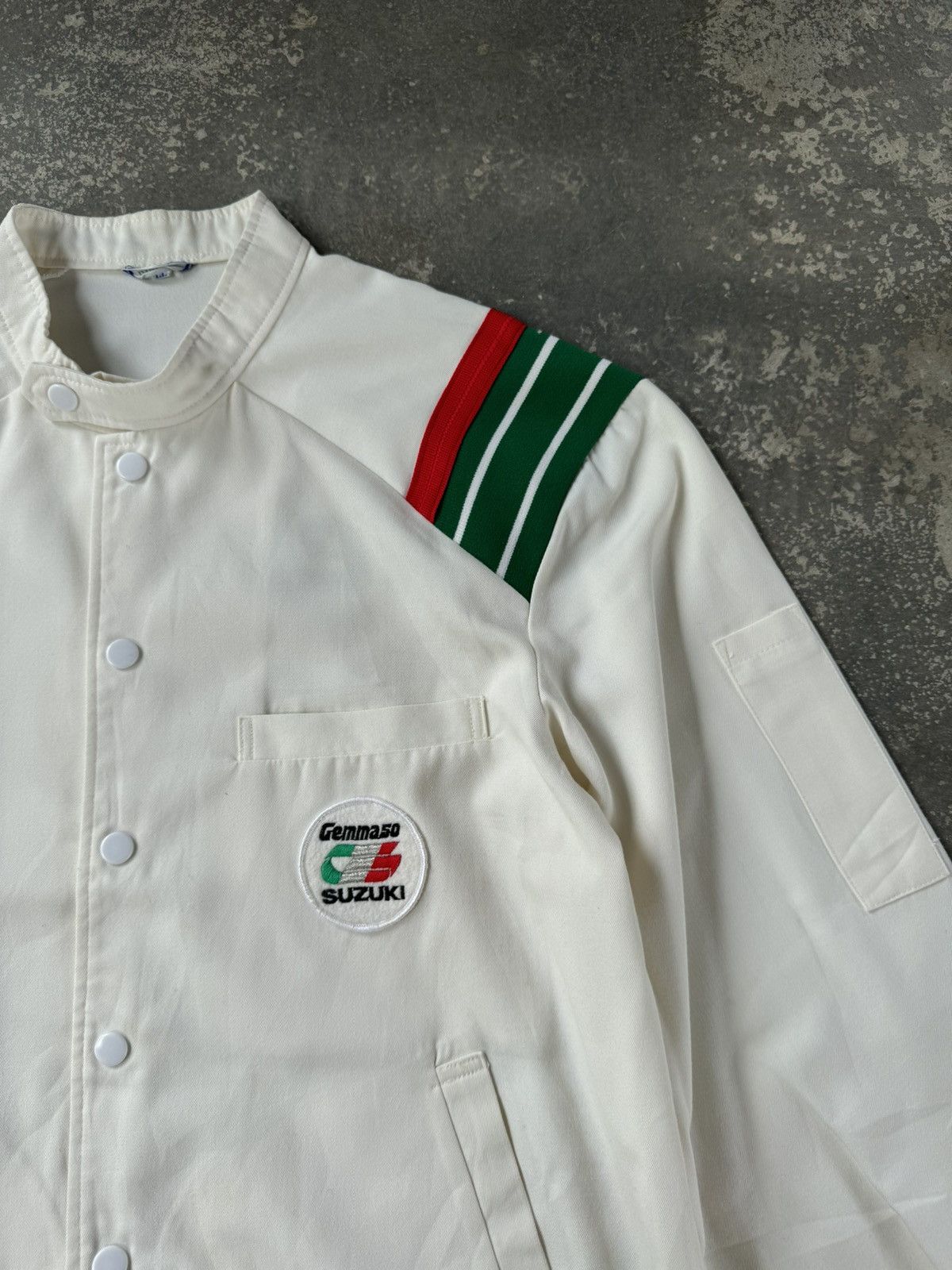 Vintage Vintage 80’s Suzuki Gemma50 Jacket Size US L / EU 52-54 / 3 - 3 Thumbnail
