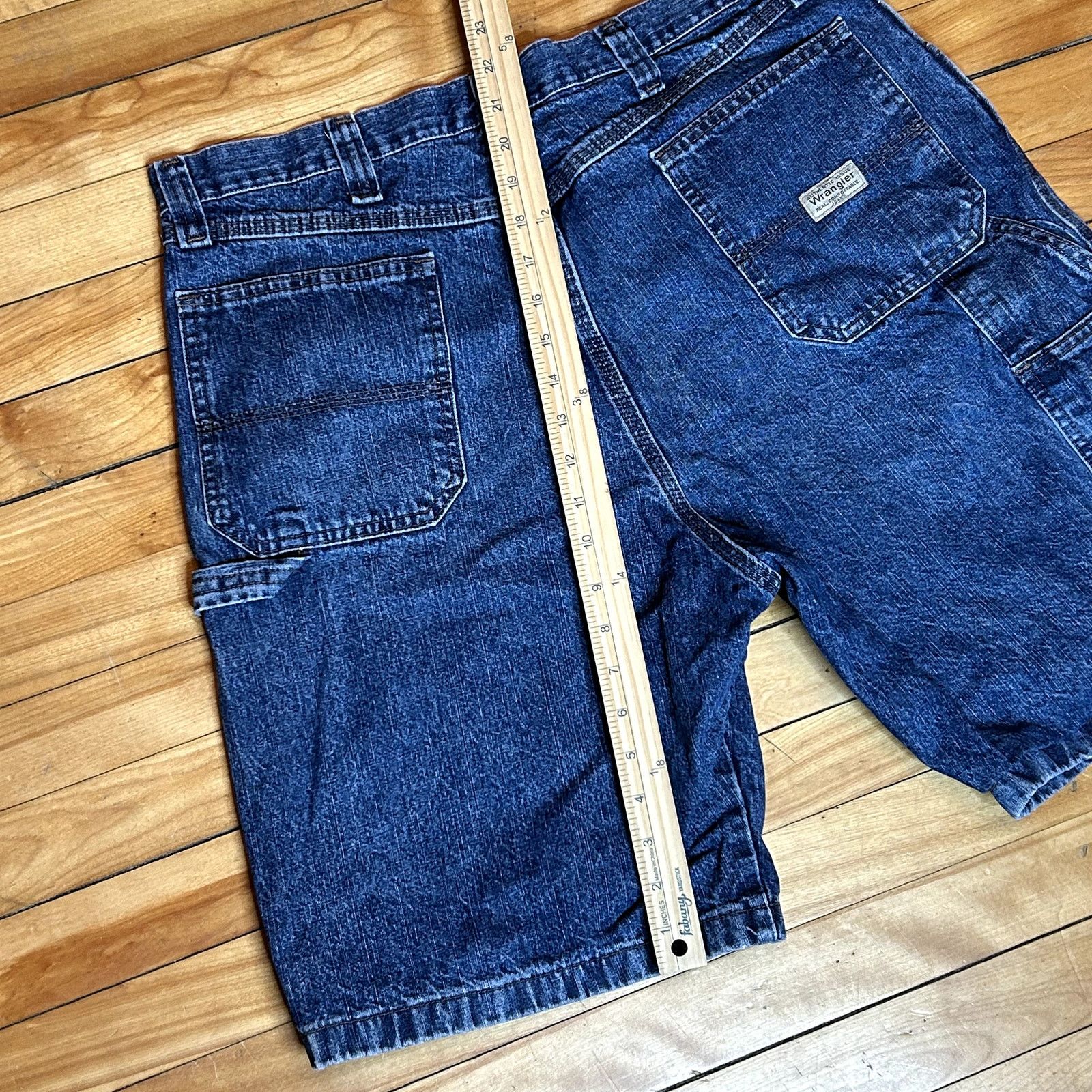 Wrangler Y2K Wrangler Blue Jorts Size 38 Reg Size US 38 / EU 54 - 3 Thumbnail