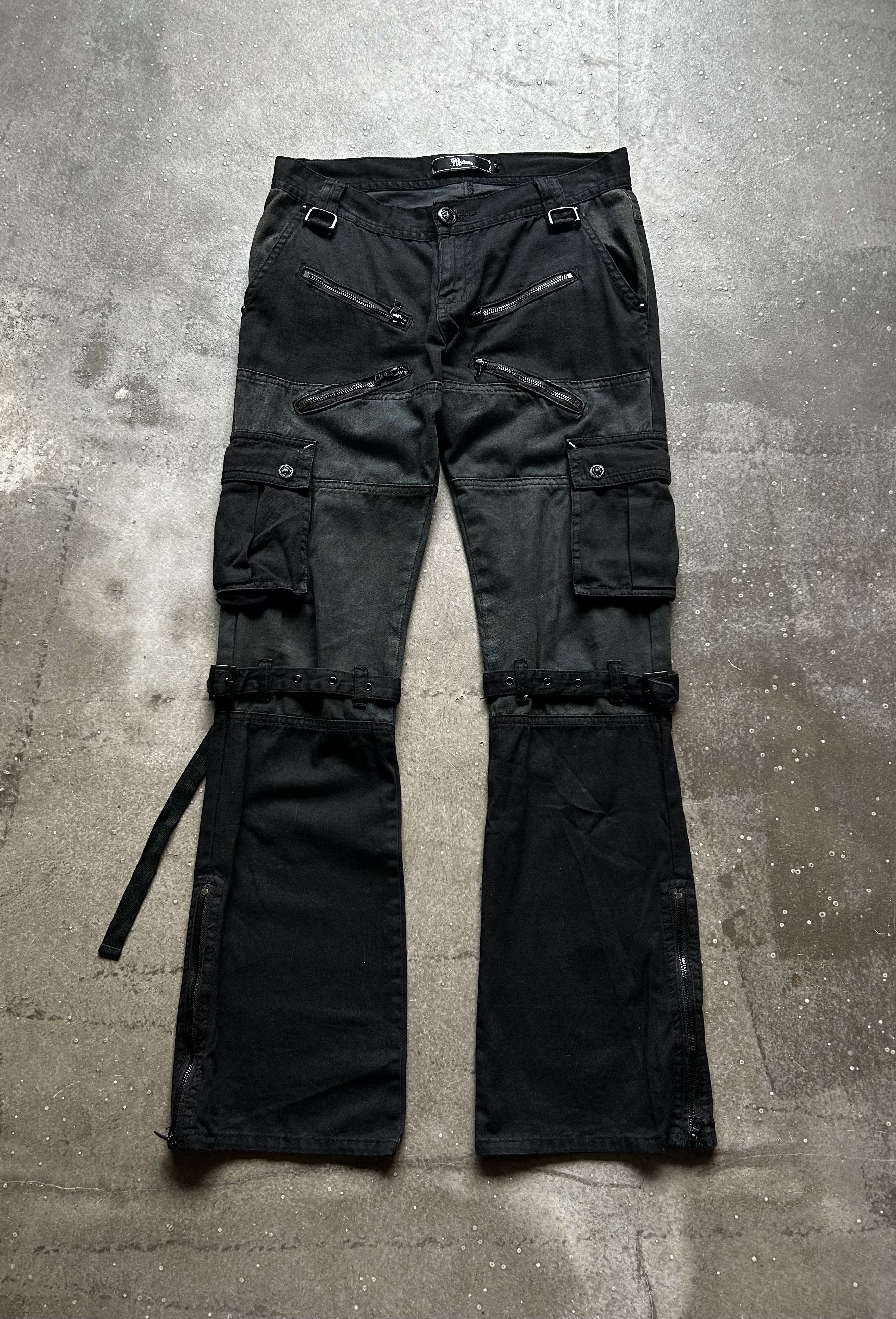 Vintage MIDAS Early Four-Chain Cargo Pants Size US 31 - 1 Thumbnail