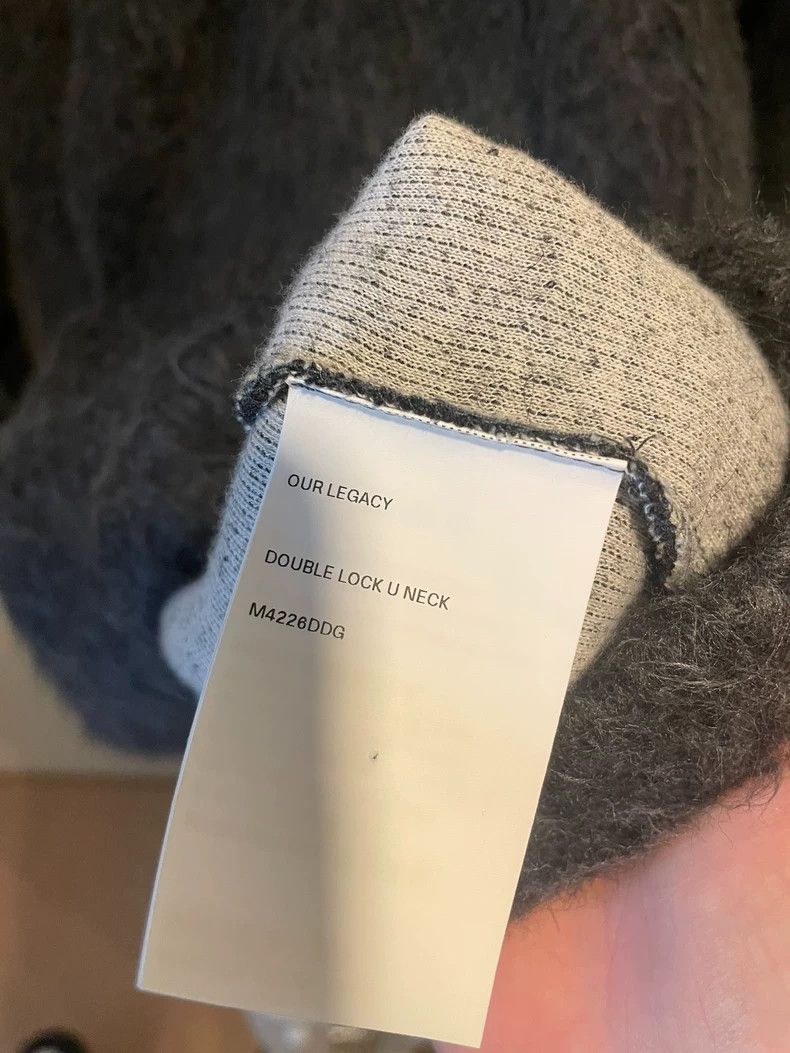 Our Legacy our legacy Gray horsehair sweatshirt sweater 2504-Nextarrow Size US L / EU 52-54 / 3 - 4 Thumbnail
