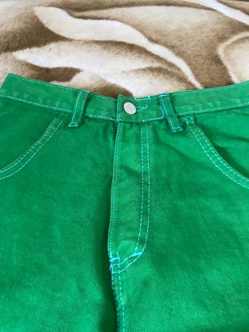 Vintage 🔥 Rare Y2K Baggy Shorts Rap Styled Streetwear Ishu Denim Size US 28 / EU 44 - 3 Thumbnail