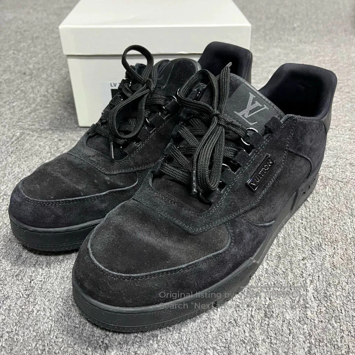 Louis Vuitton black louis vuitton lifestyle lace. Size US 8.5 / EU 41-42 - 2 Thumbnail