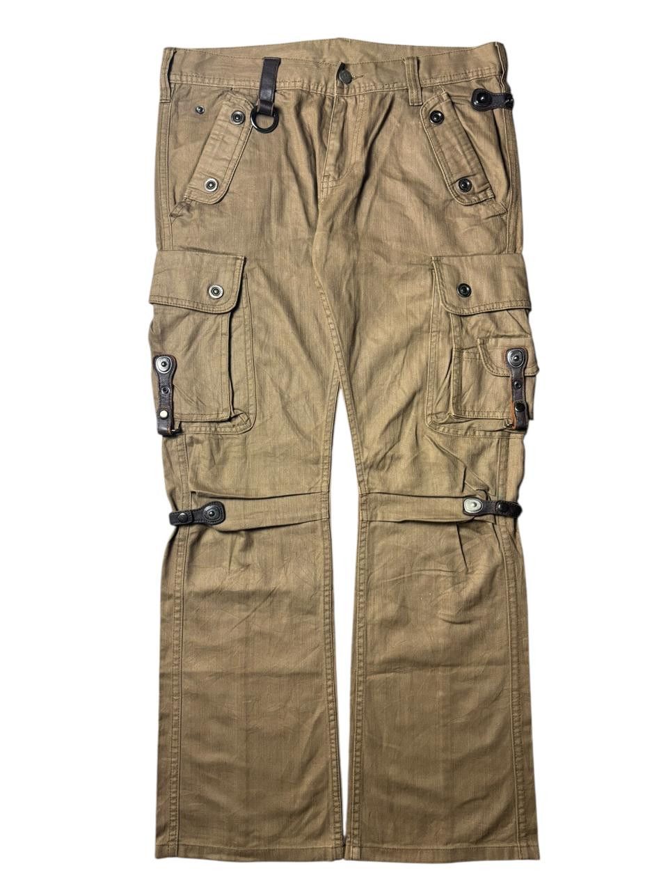 Tornado Mart 2000s Tornado Mart Multipocket Bondage Cargo Pants