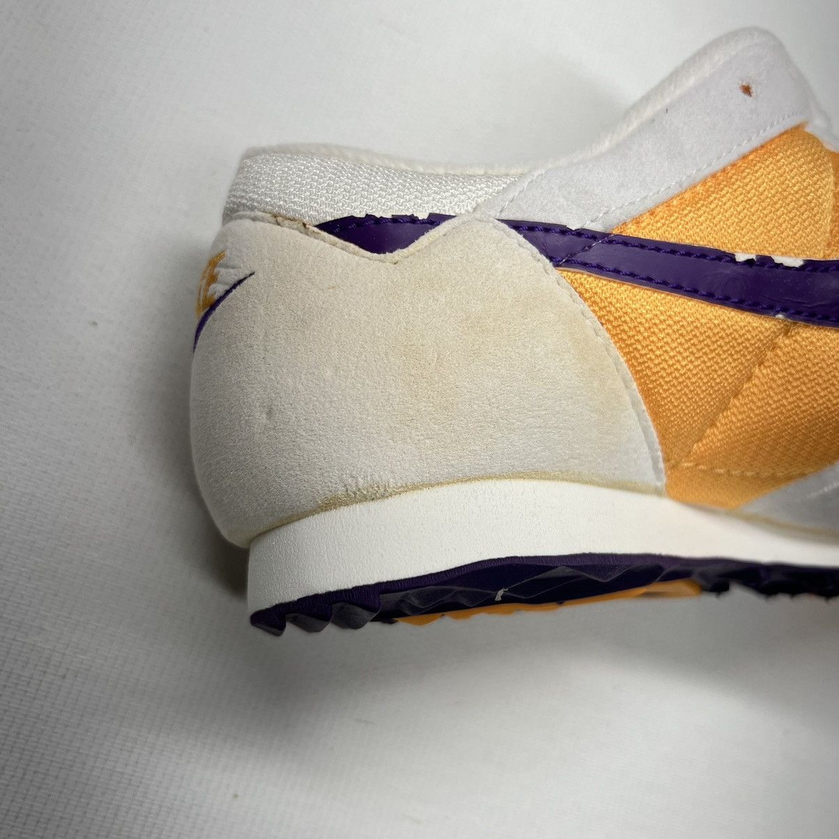 Nike × Vintage VTG New Nike Zoom Waffle White Purple Track Sneaker 941202 Size US 9 / EU 42 - 25 Thumbnail