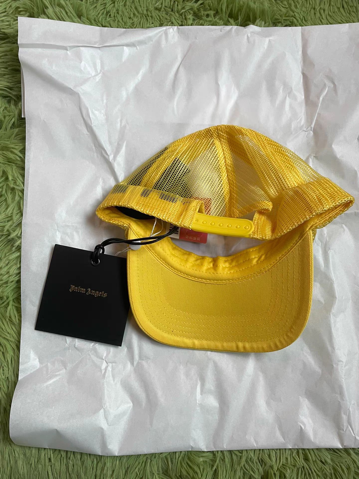 Palm Angels Palm Angels PM Mesh Trucker Cap K6 Size ONE SIZE - 2 Thumbnail