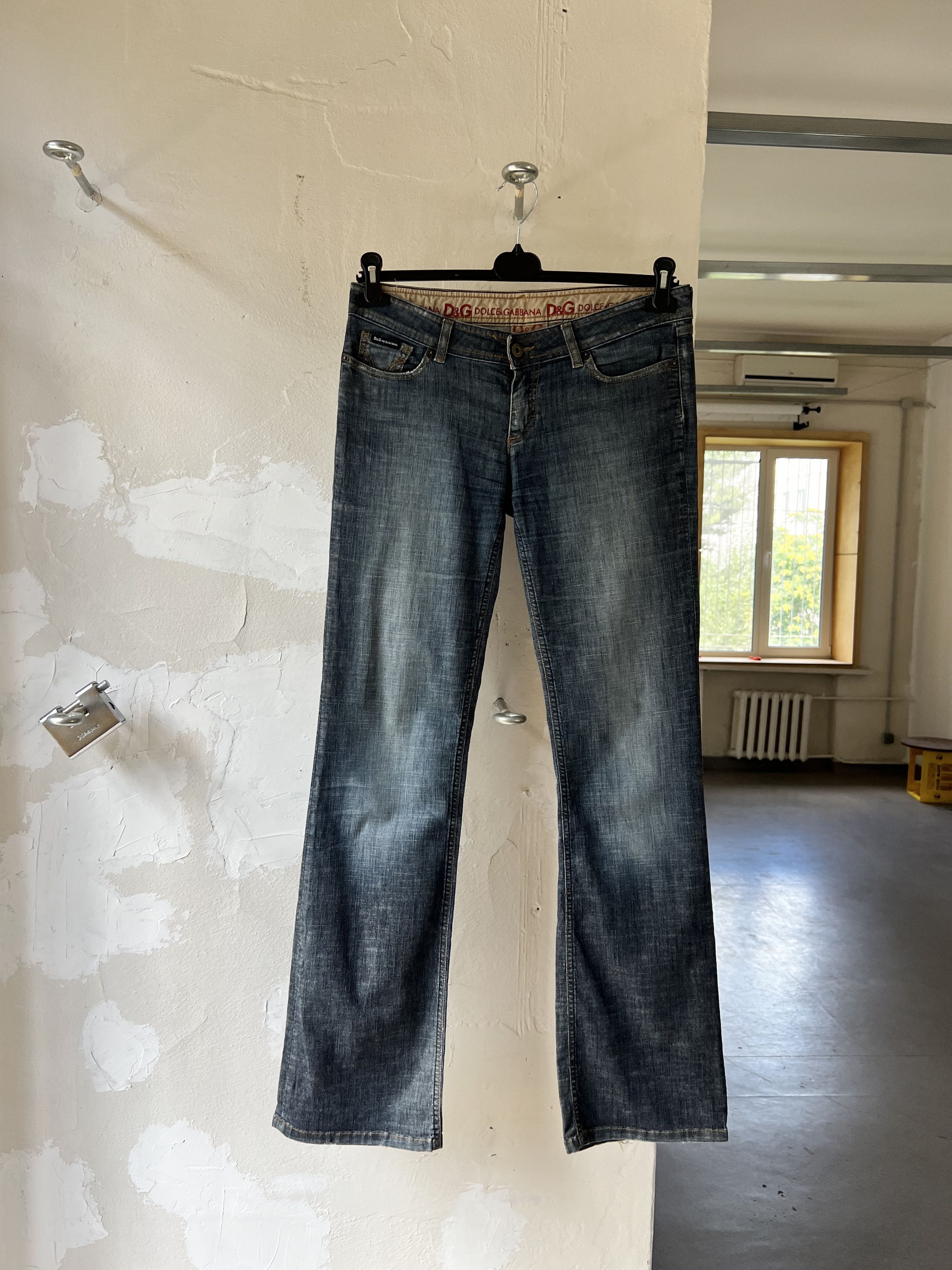 Affliction D&G Vintage Triple Pocket Low Cut Jean 1980s Size 34" / US 12 / IT 48 - 1 Thumbnail