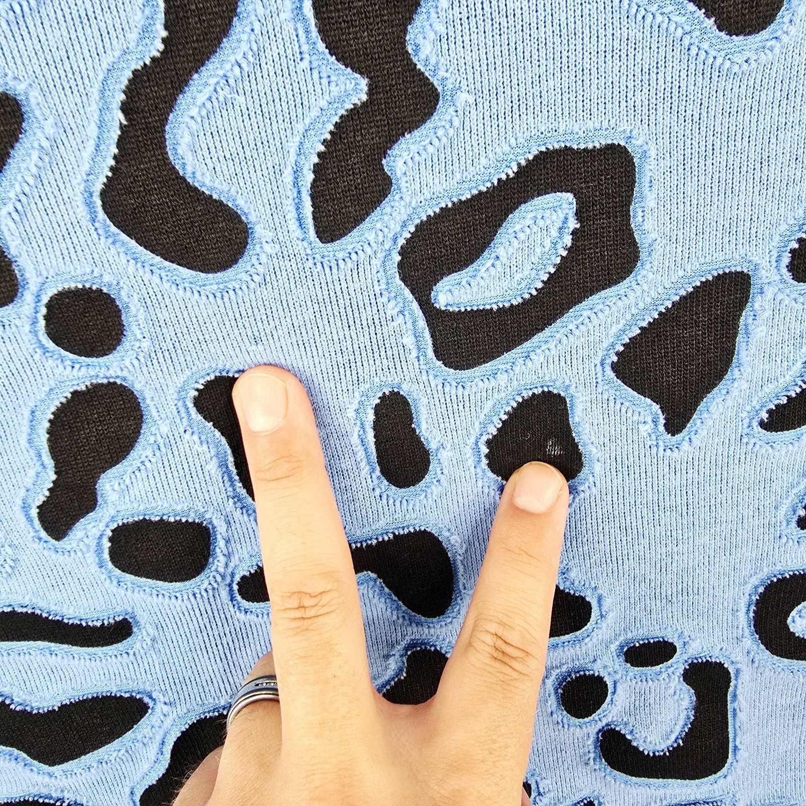 Other Bangboy X Iztion Boxy Shirt Mens Medium Blue Leopard Size US M / EU 48-50 / 2 - 8 Thumbnail