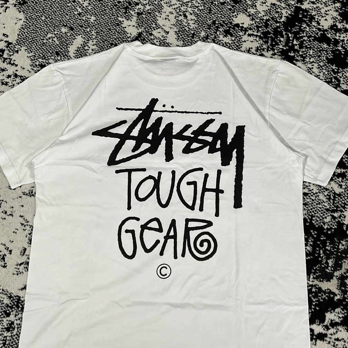 Stussy STUSSY TOUGH GEAR TEE WHITE - L Size US L / EU 52-54 / 3 - 2 Thumbnail