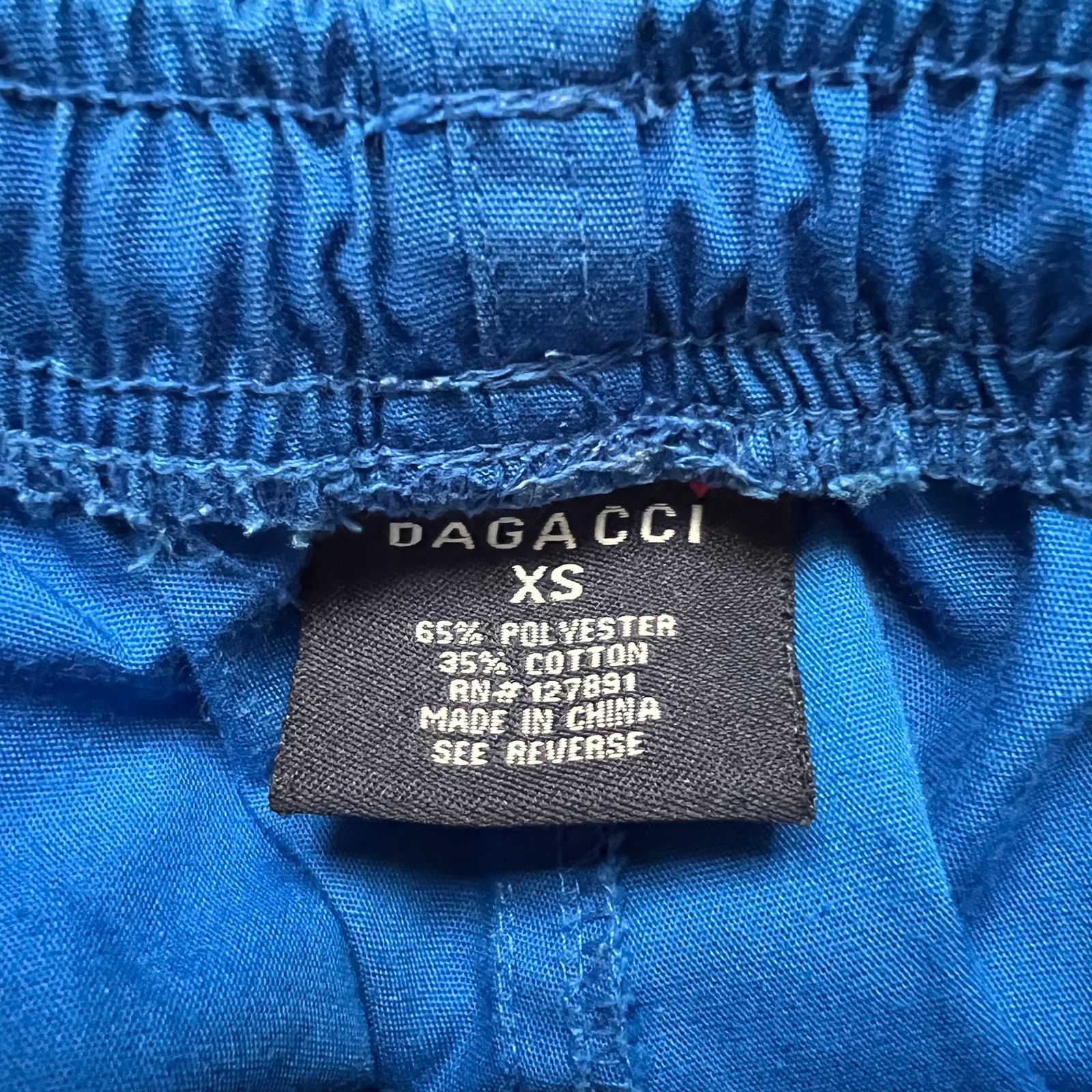 Other Dagacci Blue Scrubs Pull On Pants, XS Size 26" / US 2 / IT 38 - 4 Thumbnail
