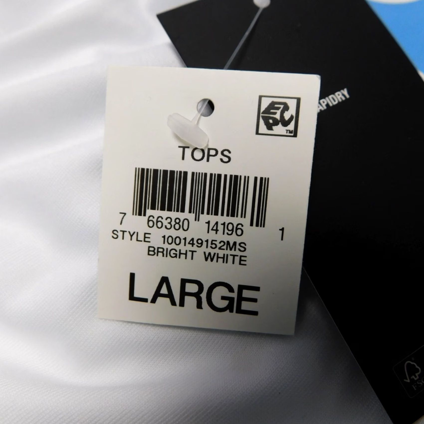 Vintage Ideology Women's Rainbow Ombre Racerback Tank Top L White Sleeveless Scoop Neck Casual Gym & Training Size L / US 10 / IT 46 - 5 Thumbnail