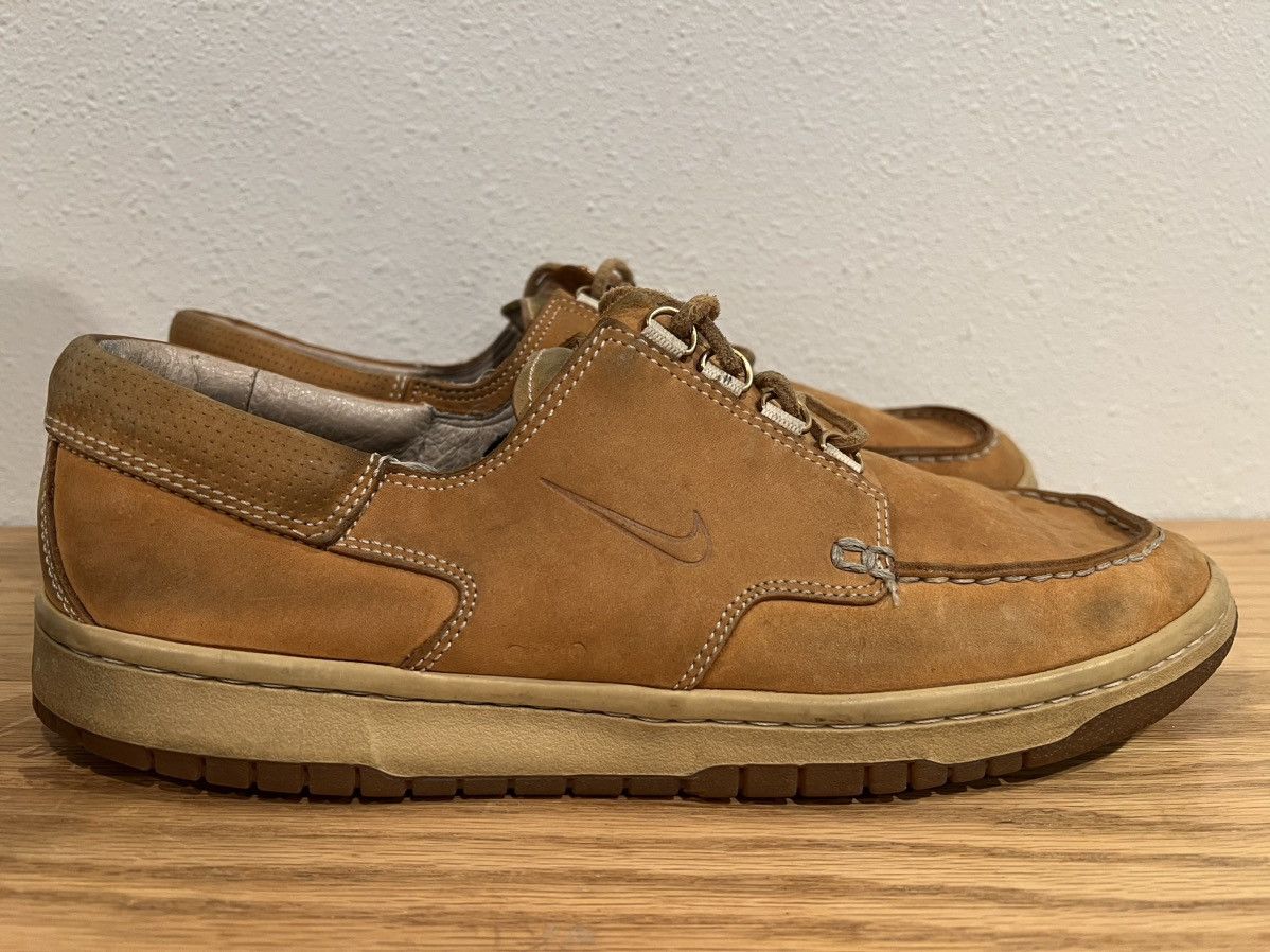 Nike Nike Mad Jibe Flax Wheat Suede Boat Shoes 313264-211 Size US 11.5 / EU 44-45 - 2 Thumbnail